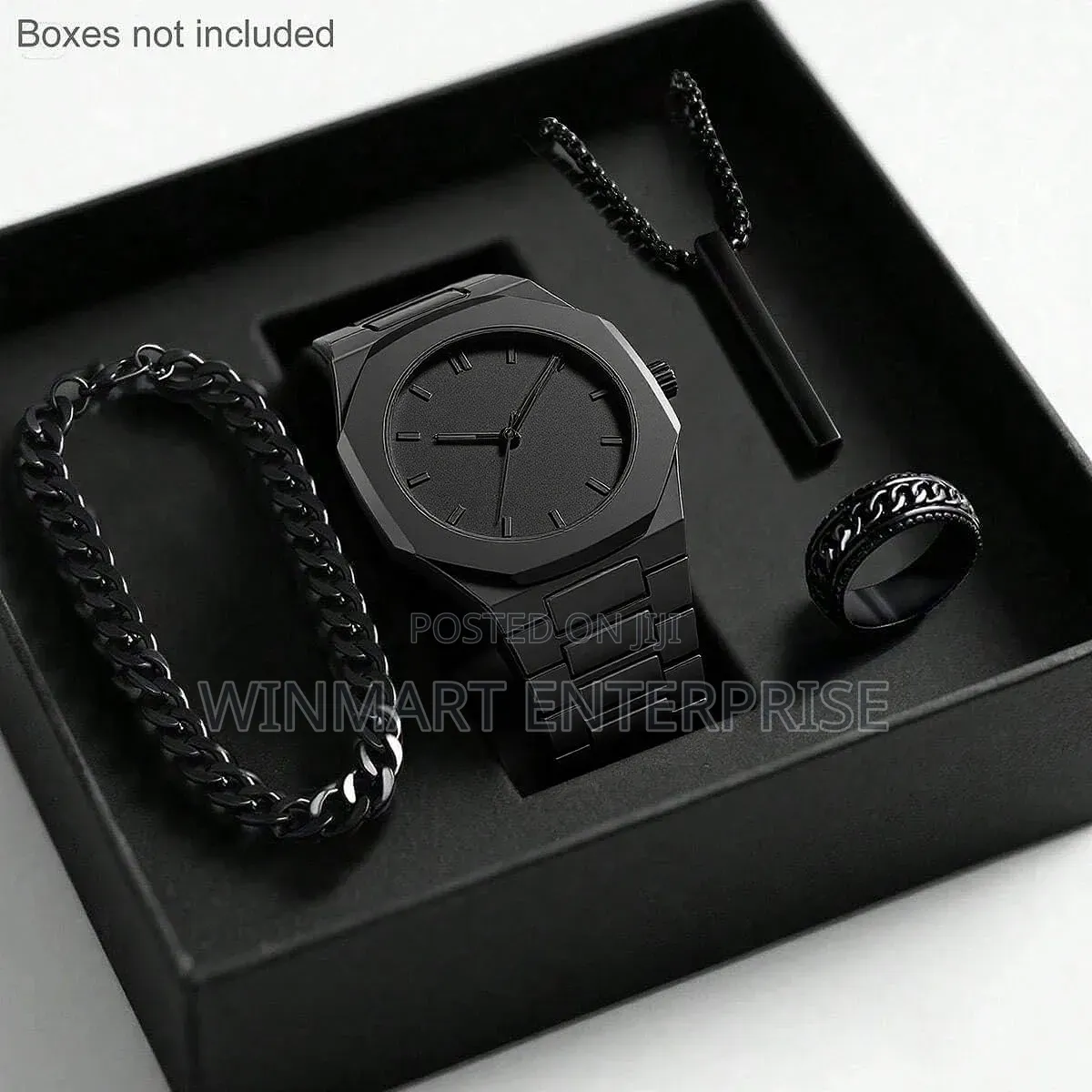 Men Watch Set ( Gift Jewelry)