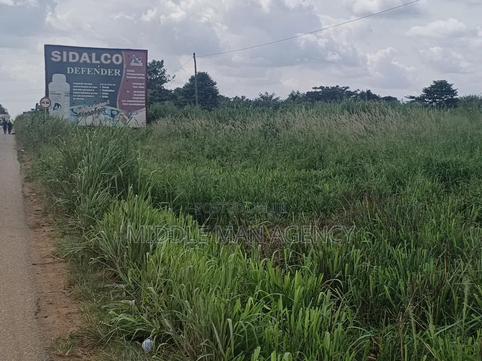 6 Plots of Land Main Road Opposite Inland Pot Ejiso Boankra for Sale