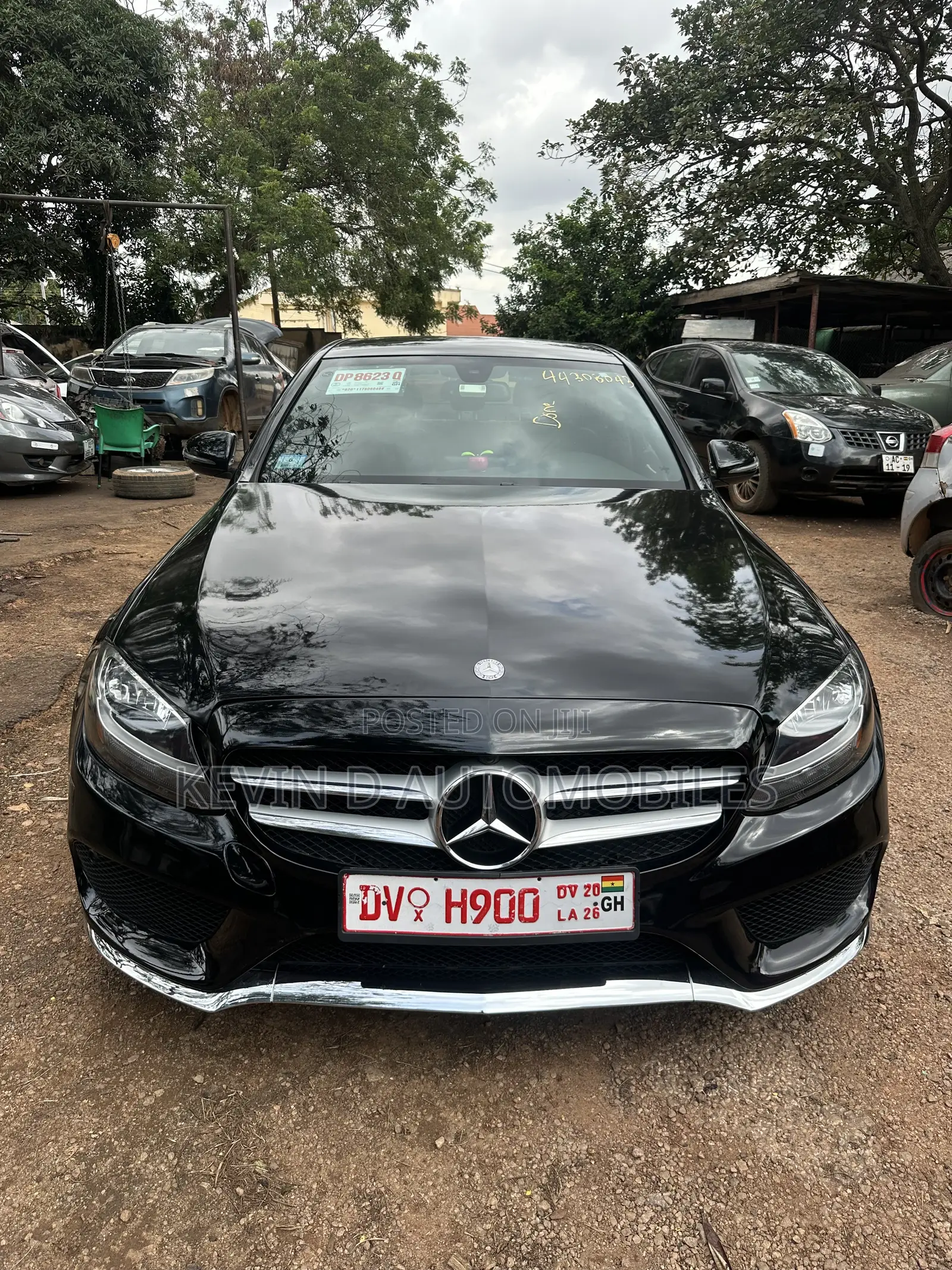 Mercedes-Benz C300 Luxury 4Matic Sedan AWD (2.0L 4cyl 7A) 2016 Black
