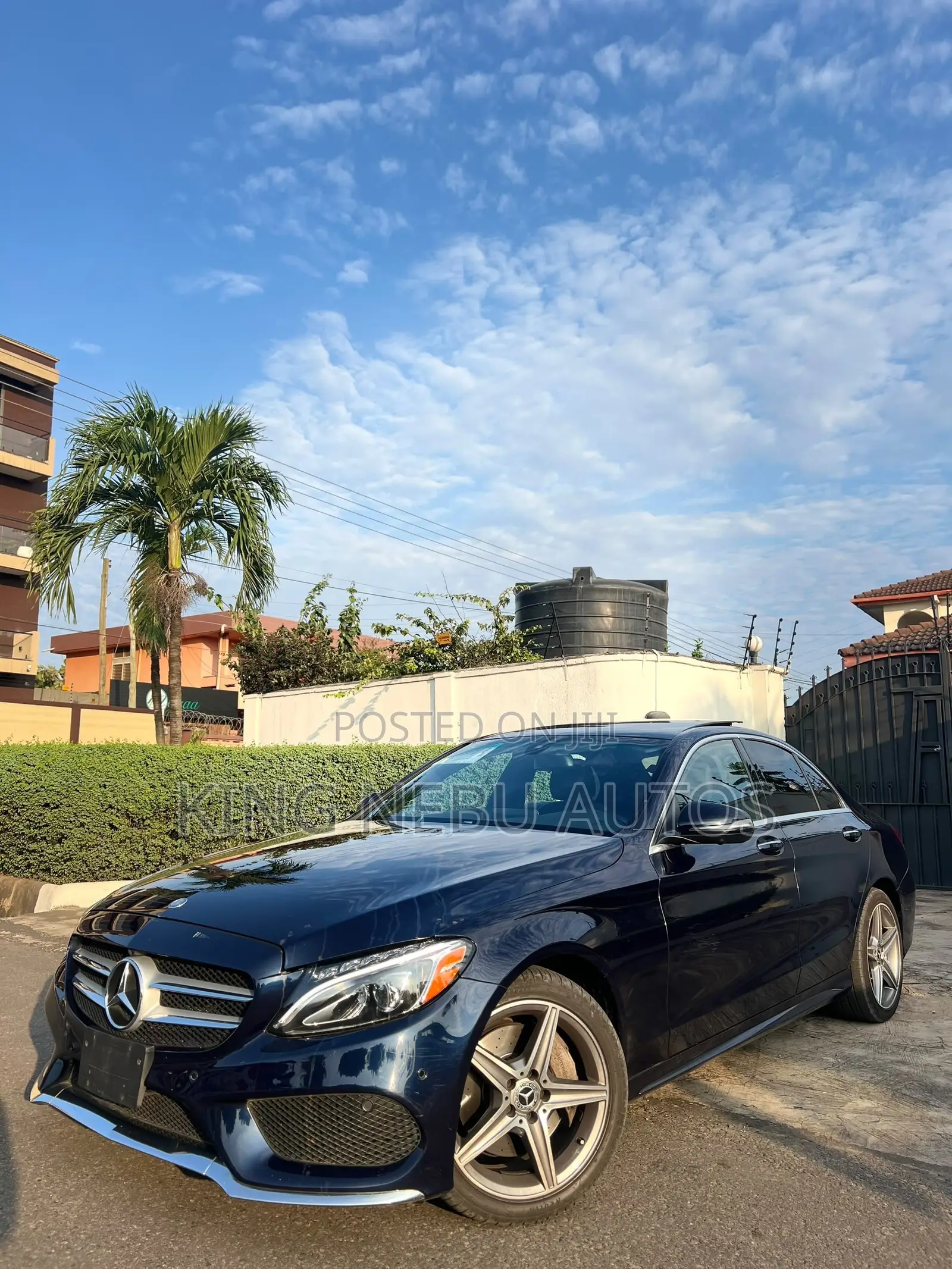 Mercedes-Benz C300 Sport 4Matic Sedan AWD (2.0L 4cyl 7A) 2017 Blue