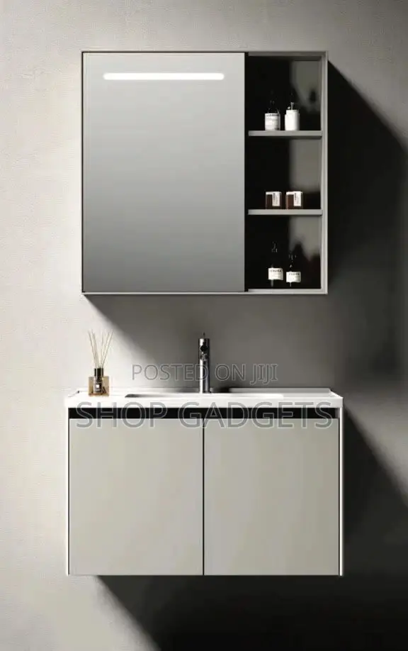 Modern Floating Bathroom Vanity Cabinet