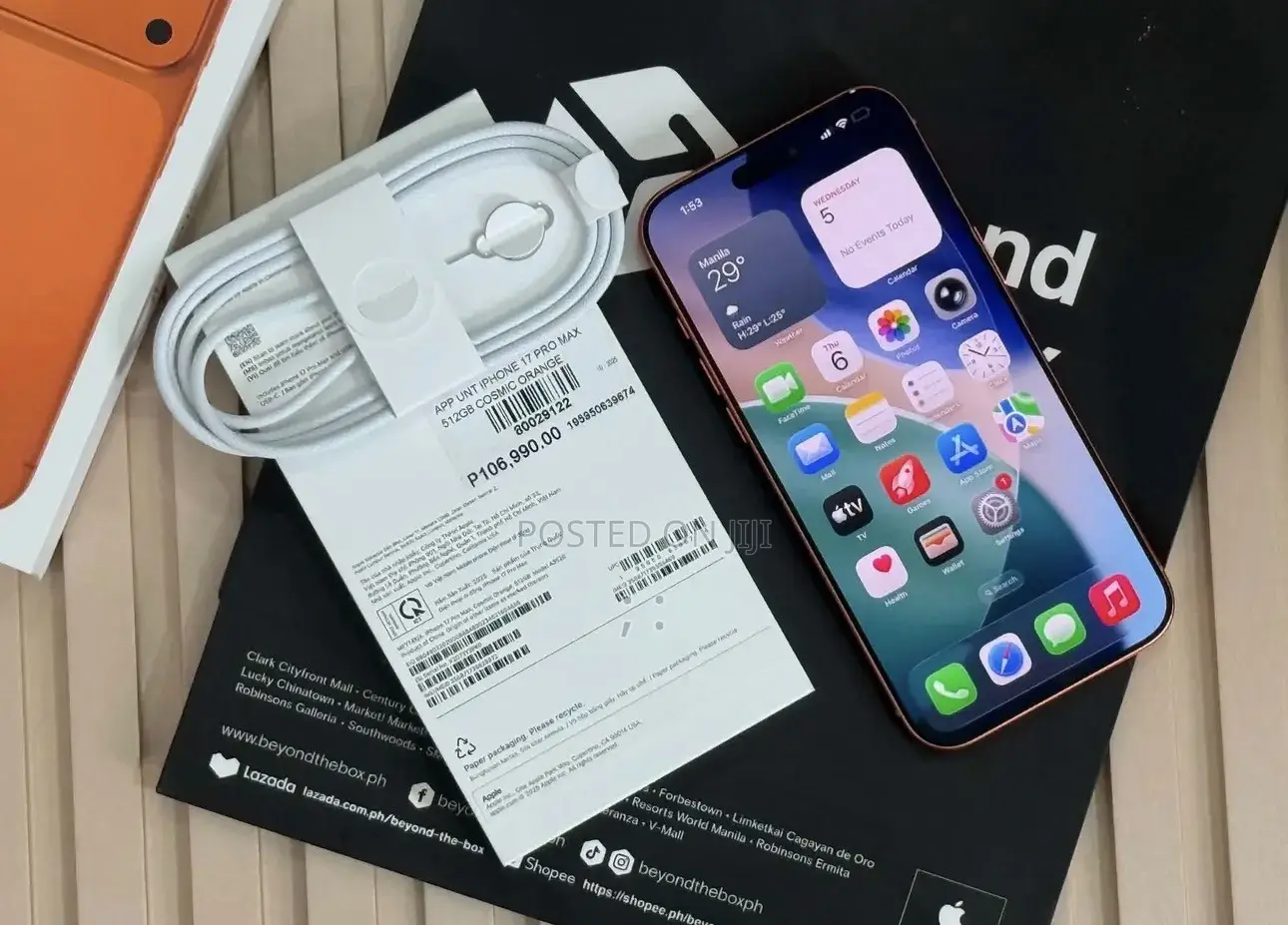 Apple iPhone 17 Pro Max 512 GB Orange