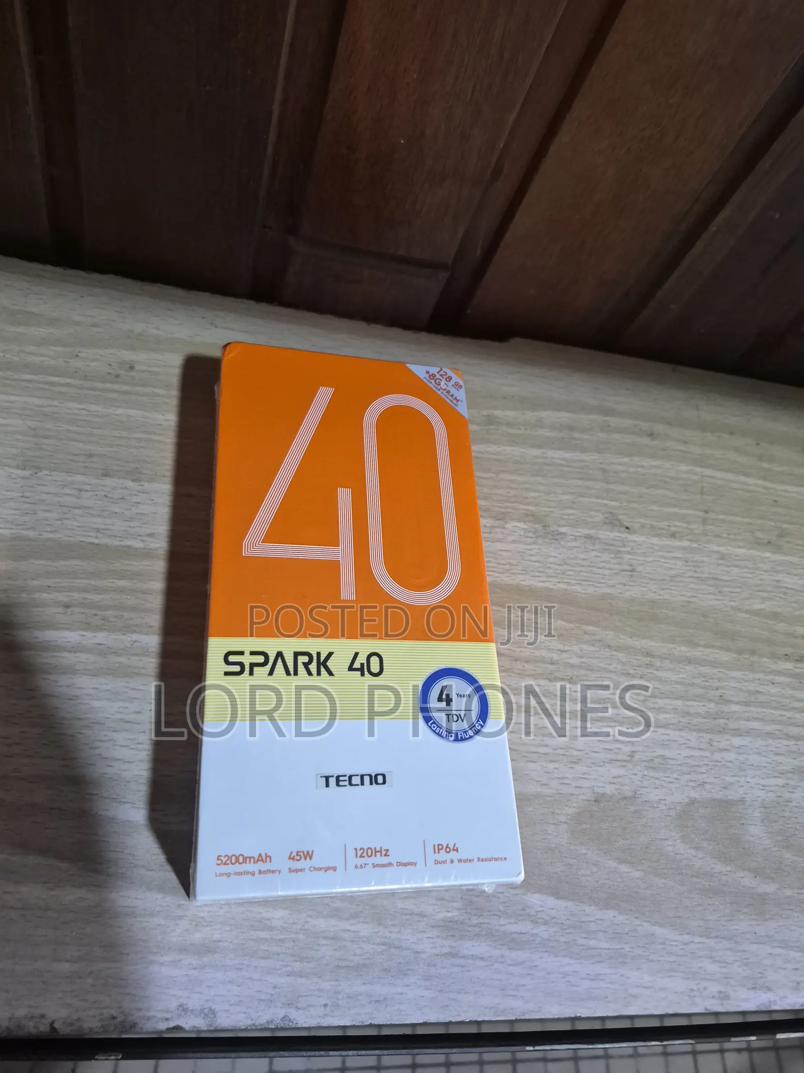 New Tecno Spark 40 256 GB Black