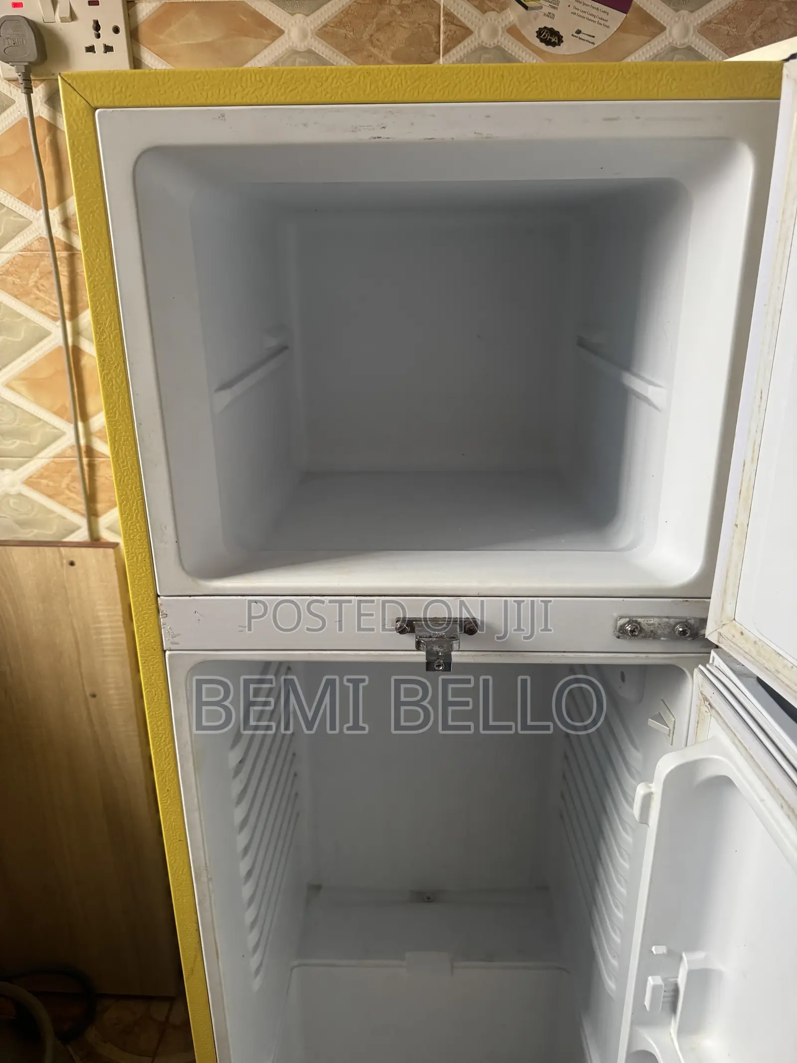 Icona Double Door Refrigerator – Used, Good Working Condition