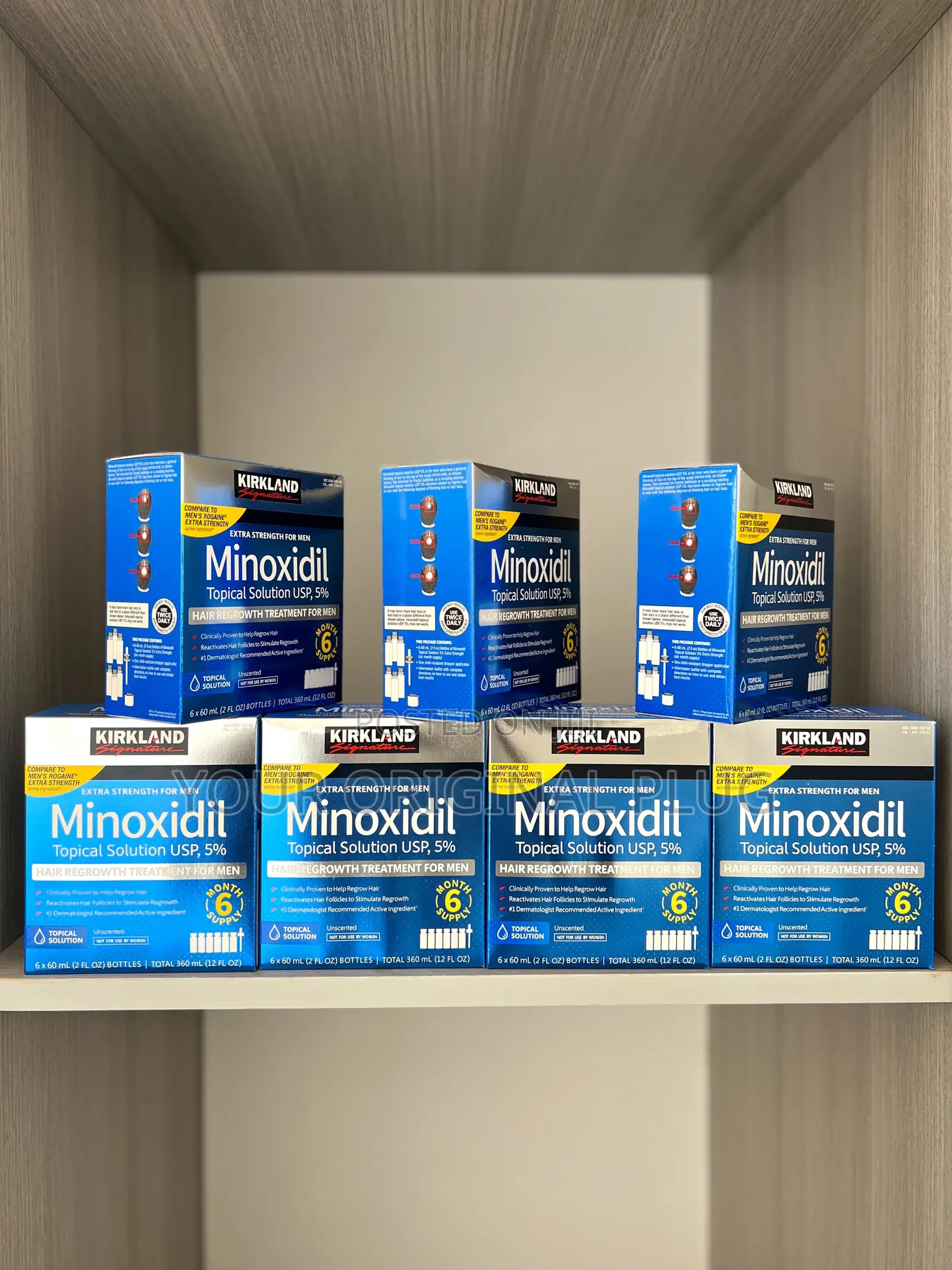 Kirkland Minoxidil 5% - Original, the Ultimate Hair Loss Solution.