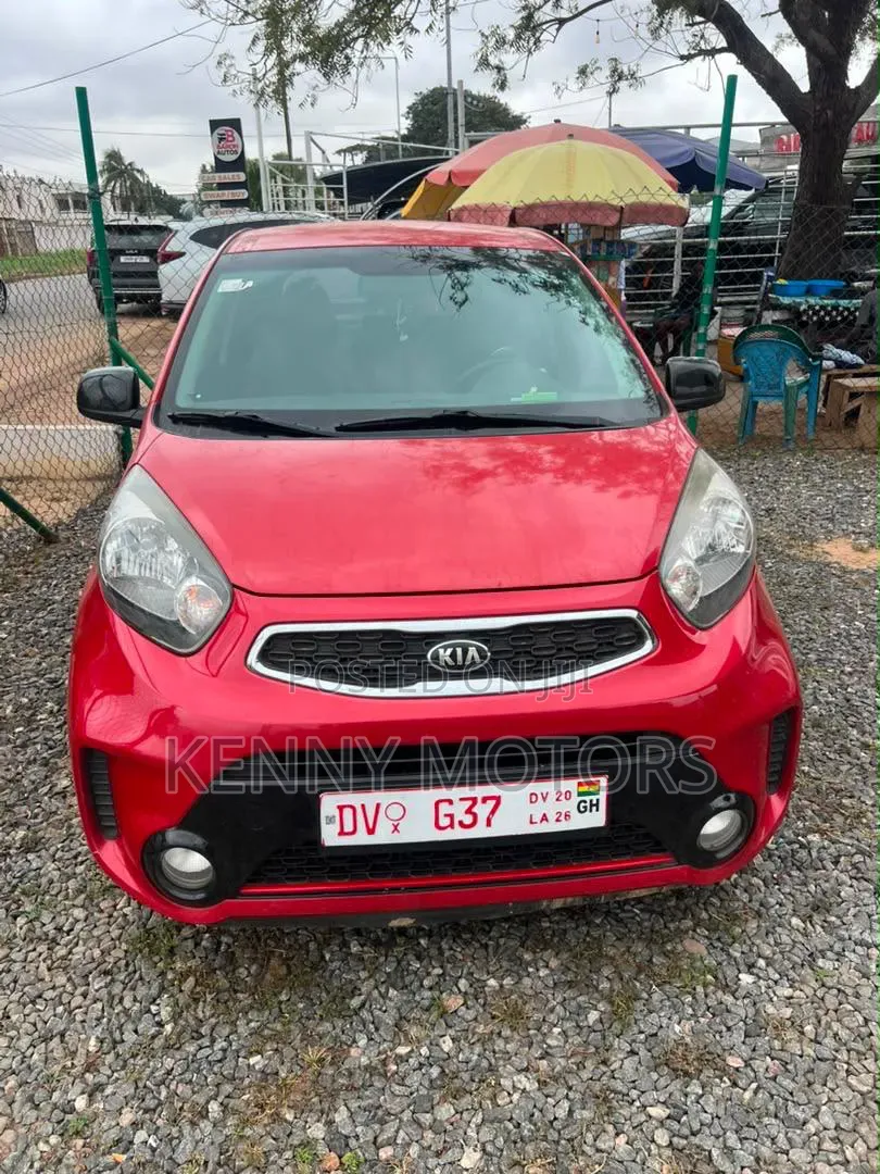 Kia Morning 2015 Red