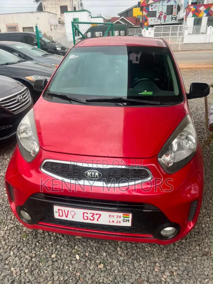 Kia Morning 2015 Red