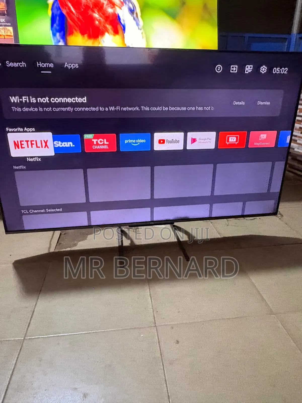 TCL Uk Used 55INCHES Qled Android TV