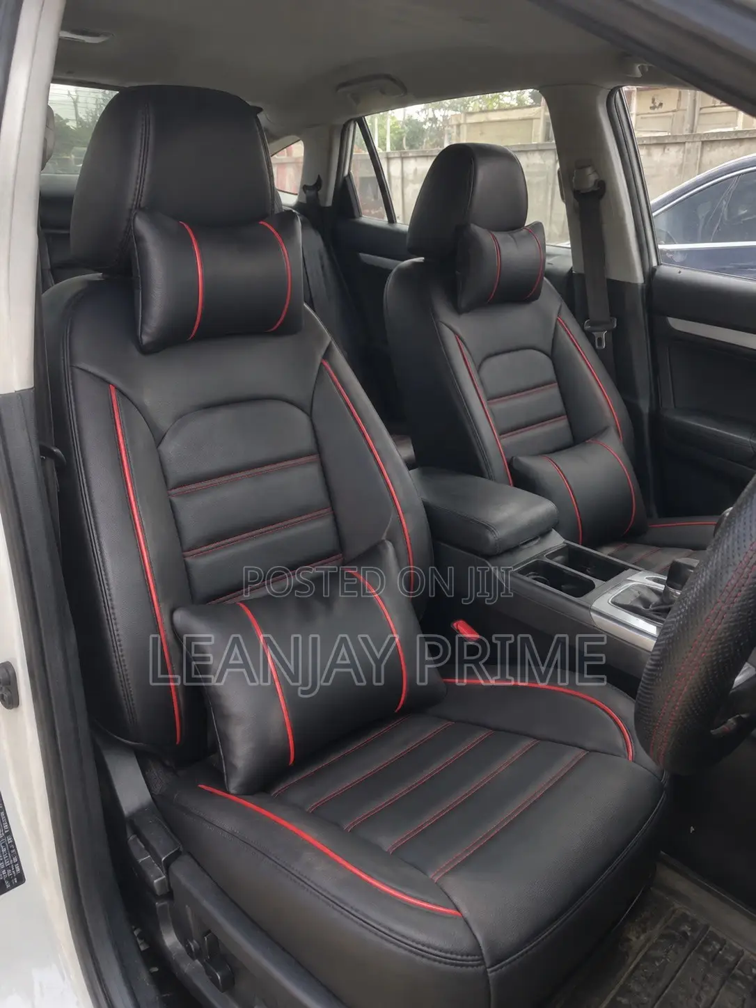 Complete 5 Seater Premium Seat Covers With Neck and Lumbar Support