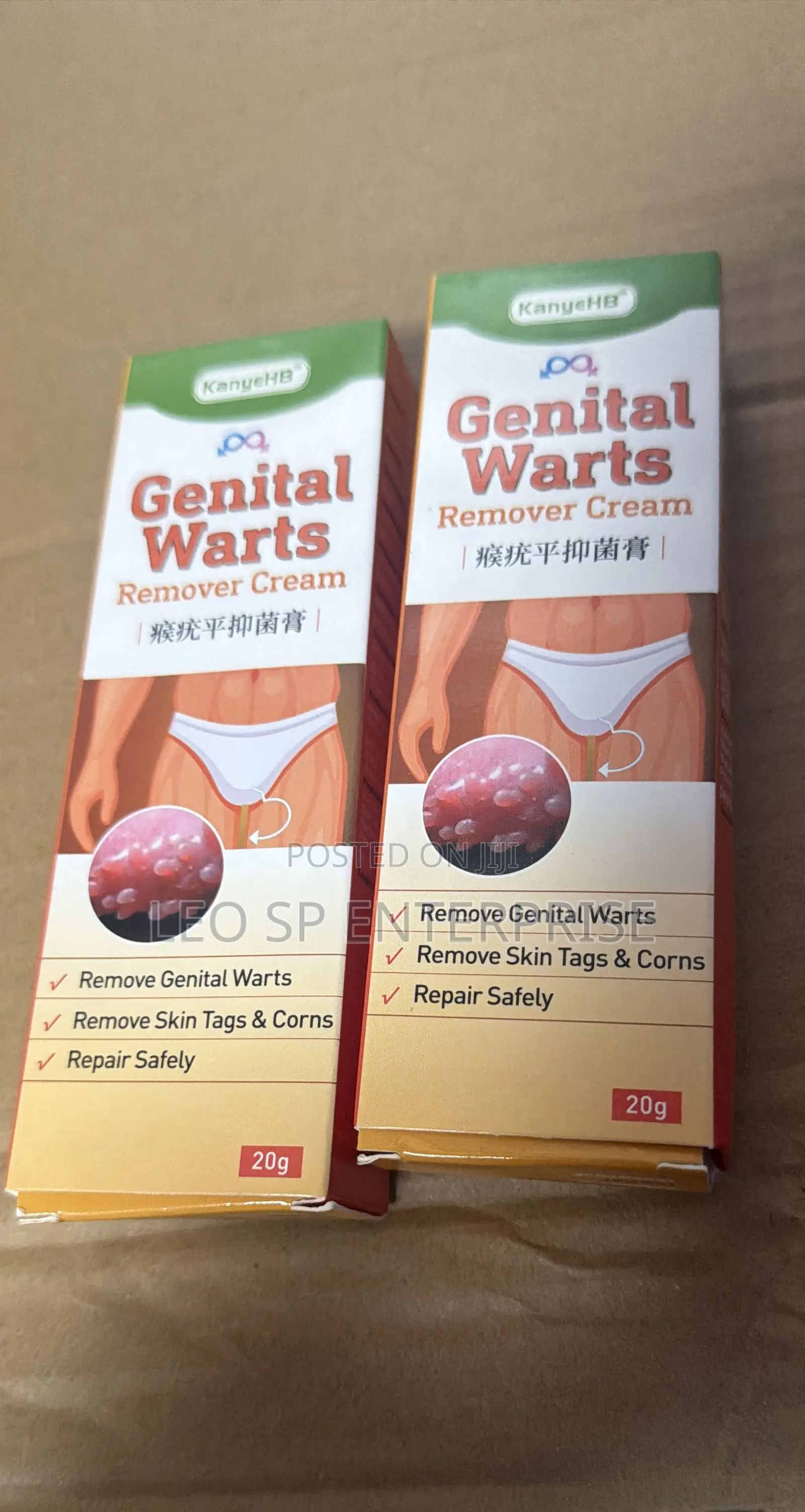 Genital Warts Remover Cream