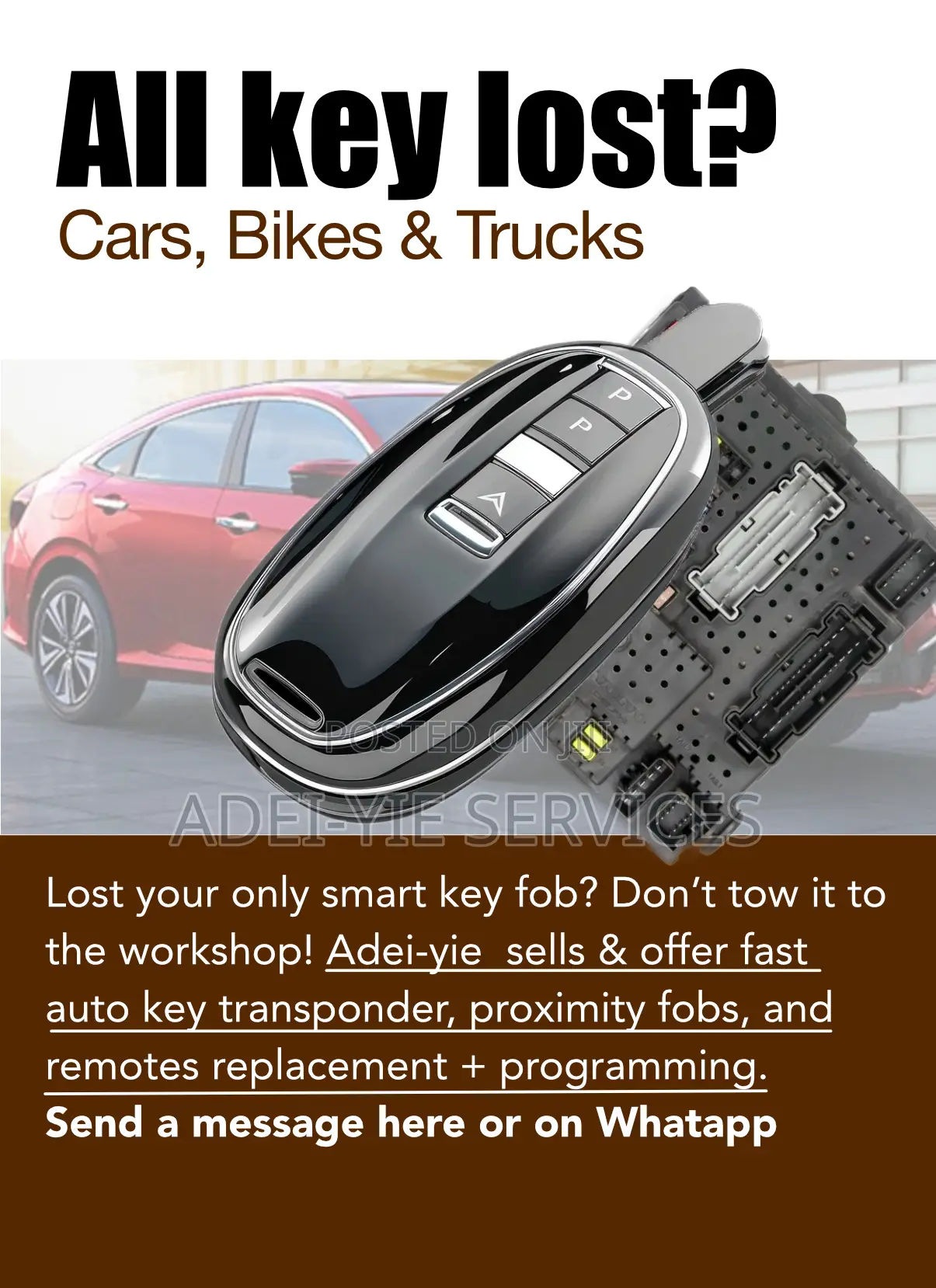No1 Keys Remote Programming - Cars Bikes