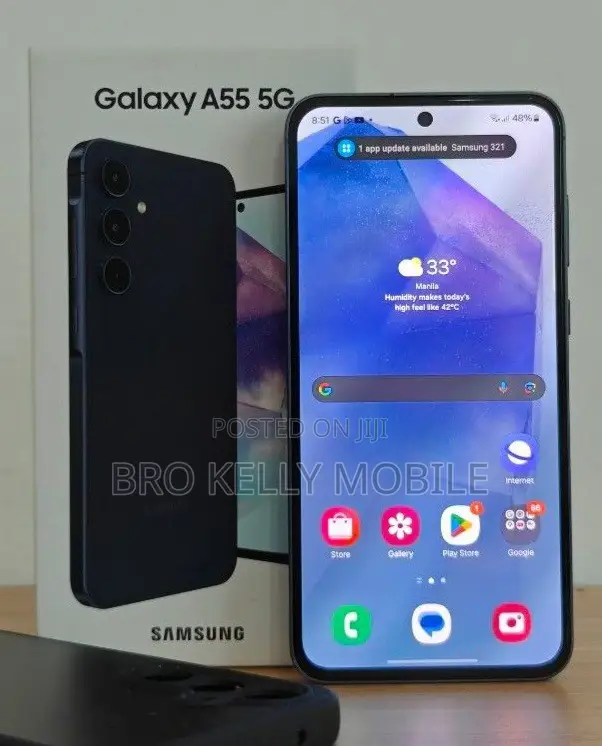 New Samsung Galaxy A55 256 GB Black