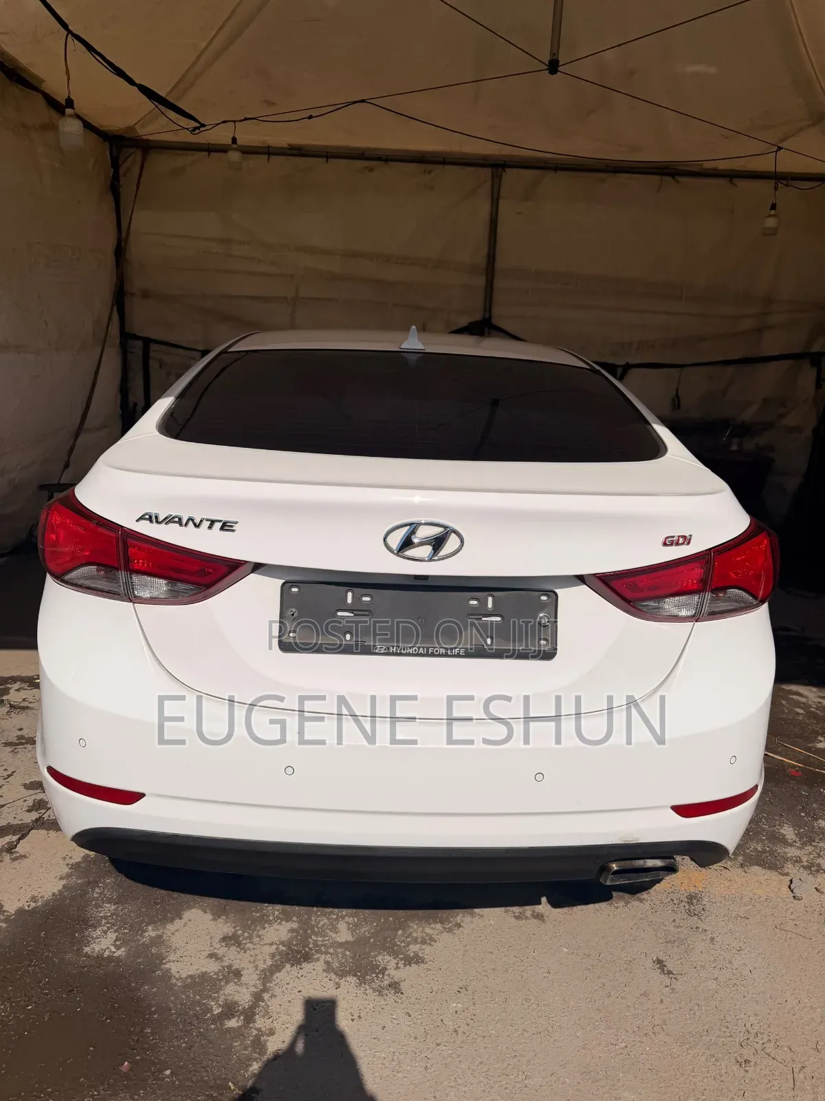 Hyundai Elantra 2014 White