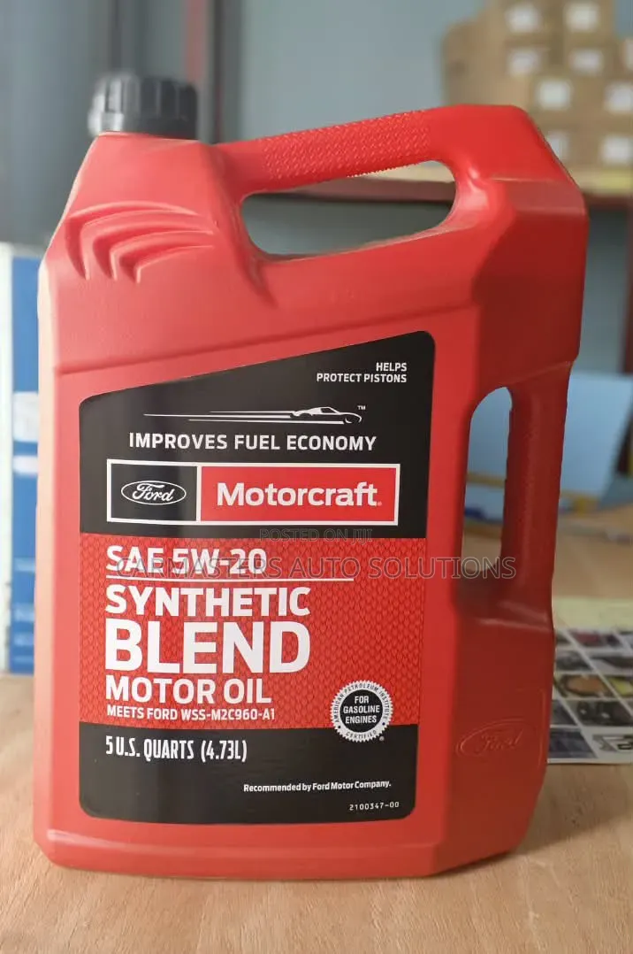 Motorcraft 5w20 Synthetic Blend Engine Oil