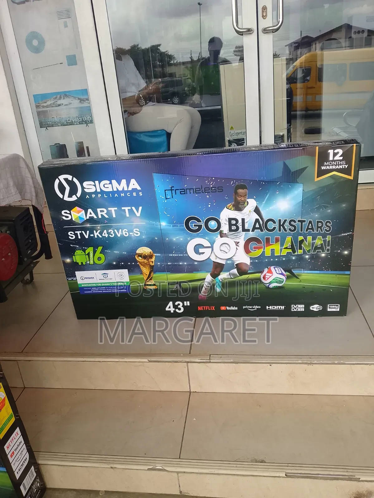 Wide Color Enhancer Sigma 43 Inches Smart TV