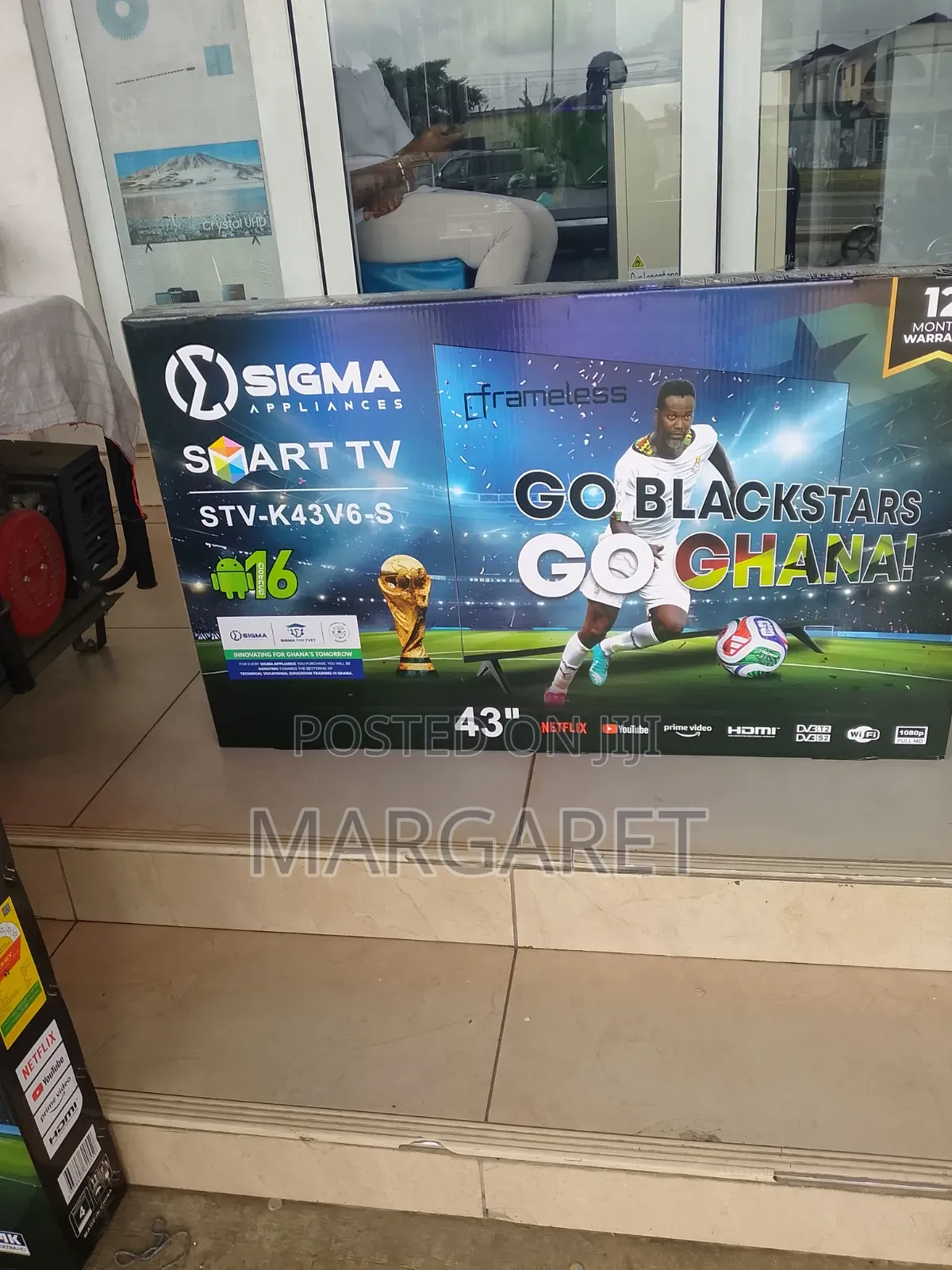 Feel- Good Watching Sigma 43 Inches Smart TV