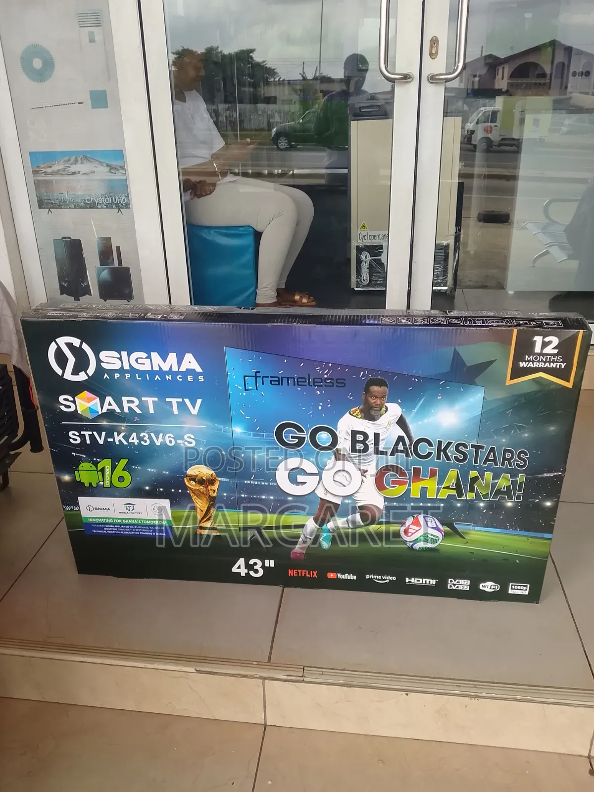 Feel- Good Watching Sigma 43 Inches Smart TV