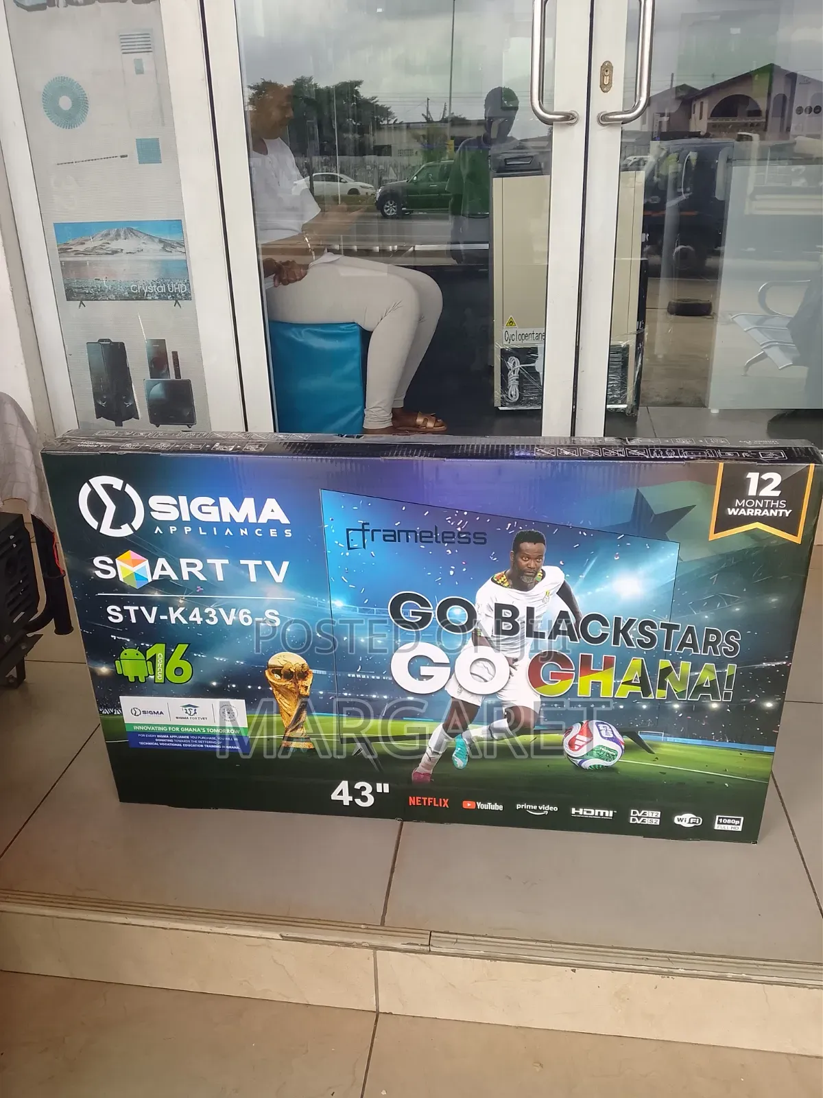 Feel- Good Watching Sigma 43 Inches Smart TV
