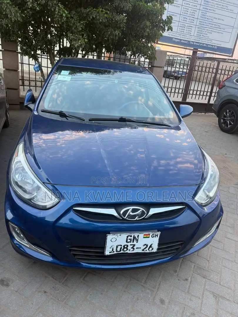Hyundai Accent 2014 Blue