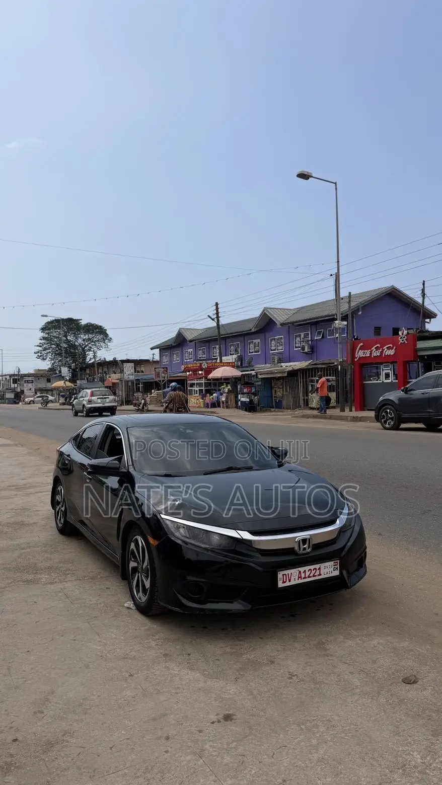 Honda Civic EX 4dr Sedan (1.5L 4cyl) 2016 Black