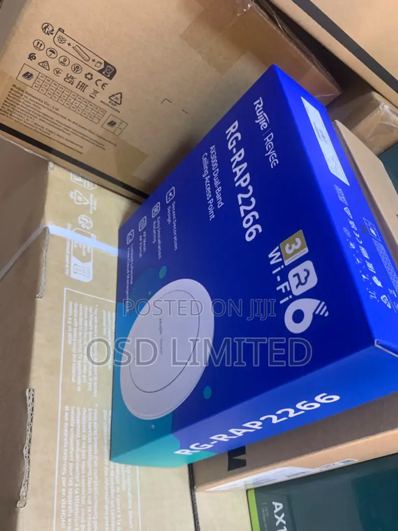 Experience Seamless 3Gbps Wi-Fi 6 With Ruijie RAP2266"