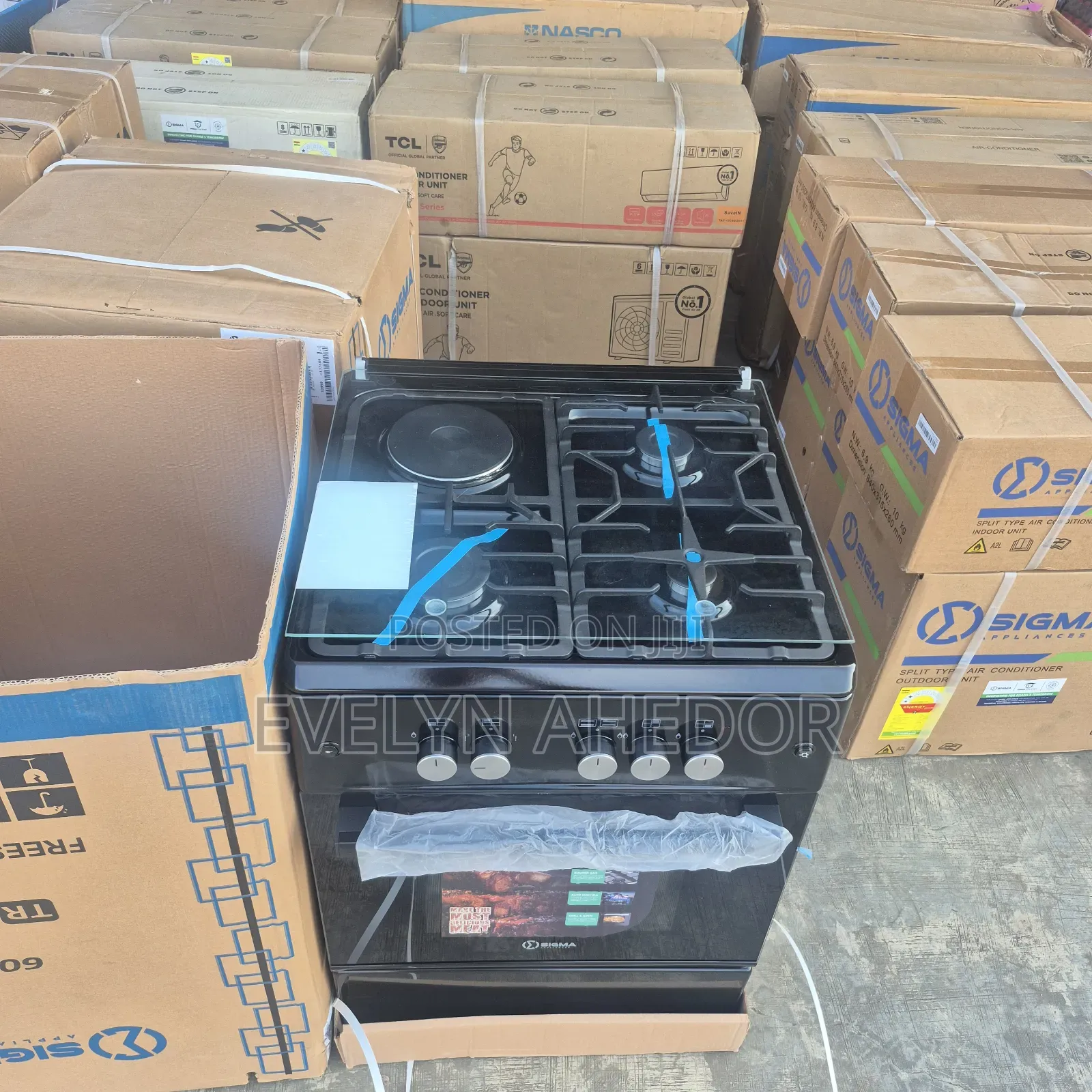 Sigma Electric Hot Plate With Oven and Grill for Sale