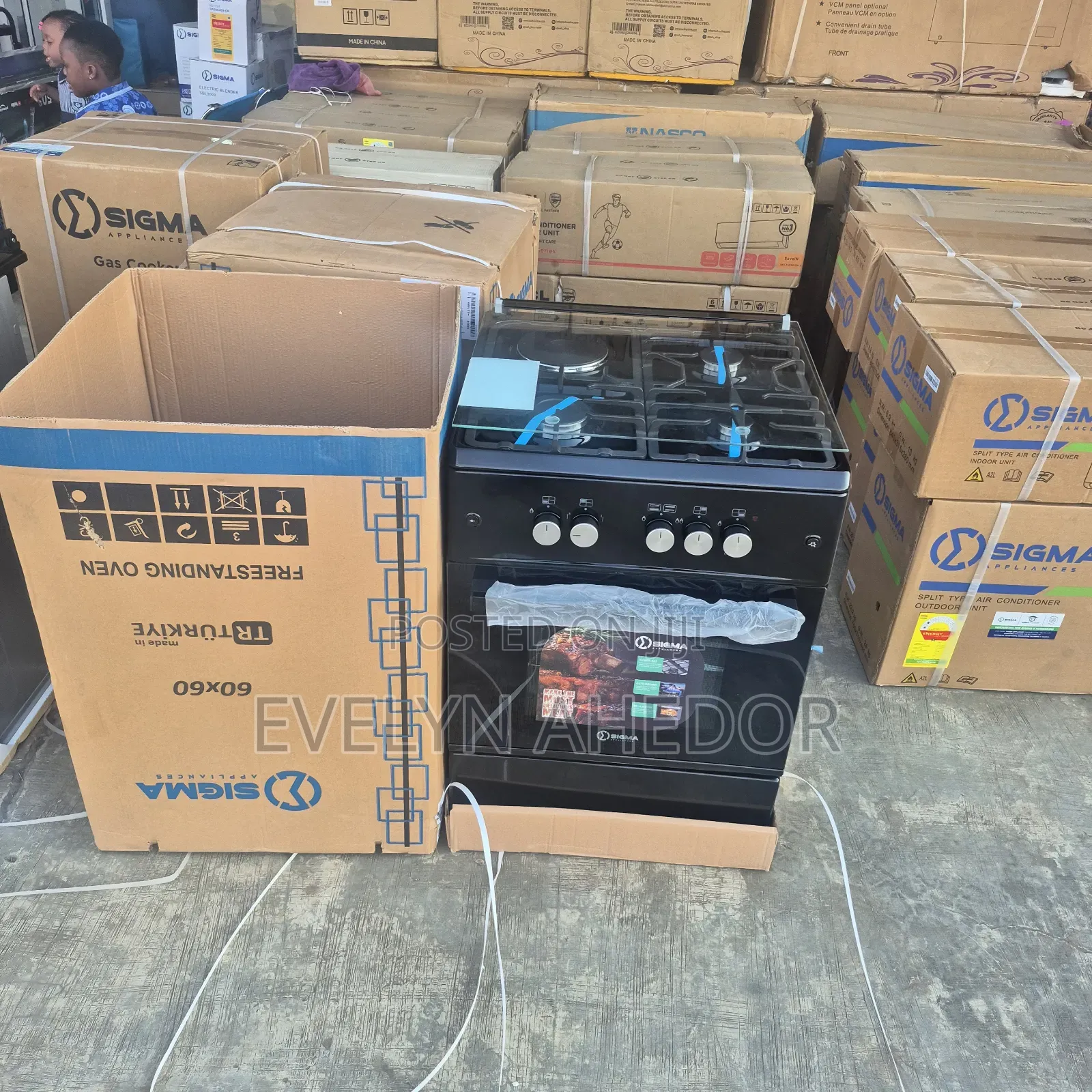 Sigma Electric Hot Plate With Oven and Grill for Sale