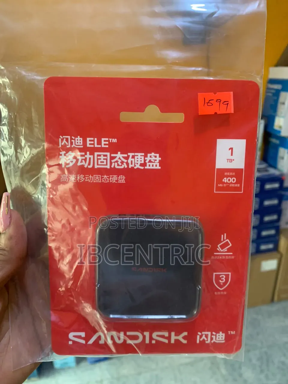 SanDisk ELE Mini Portable SSD Hard Drive