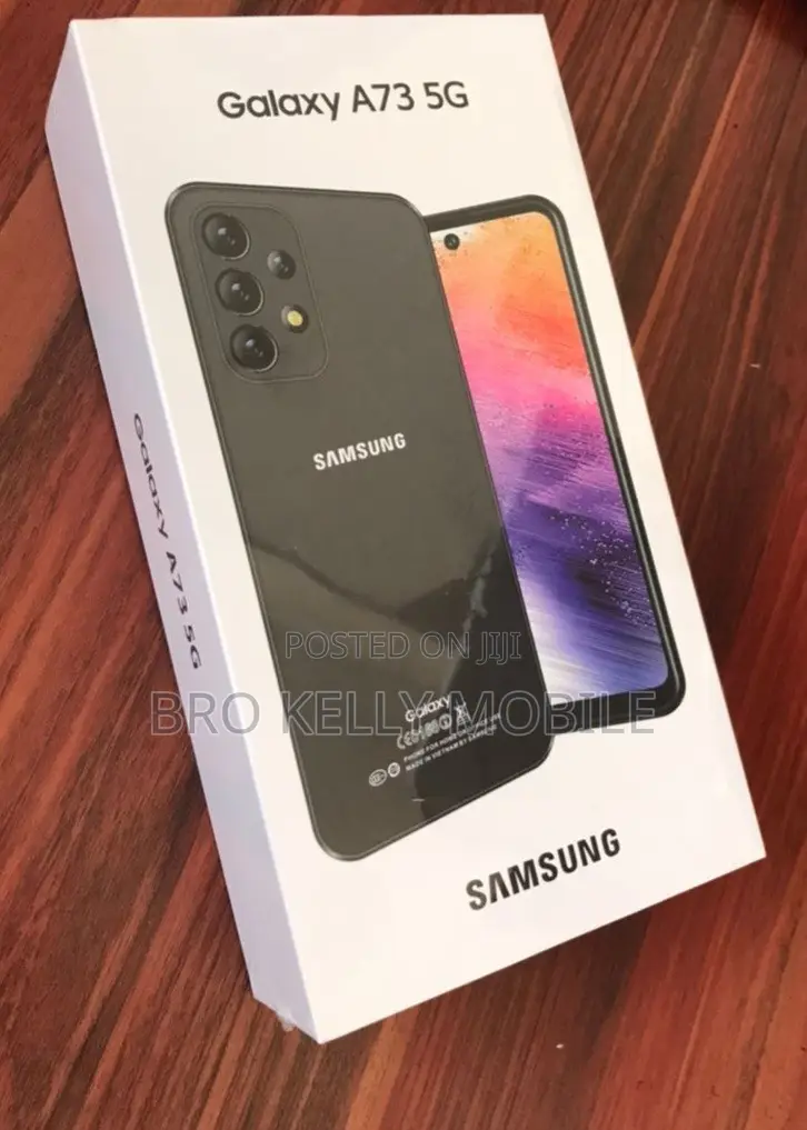 New Samsung Galaxy A73 5G 256 GB Black
