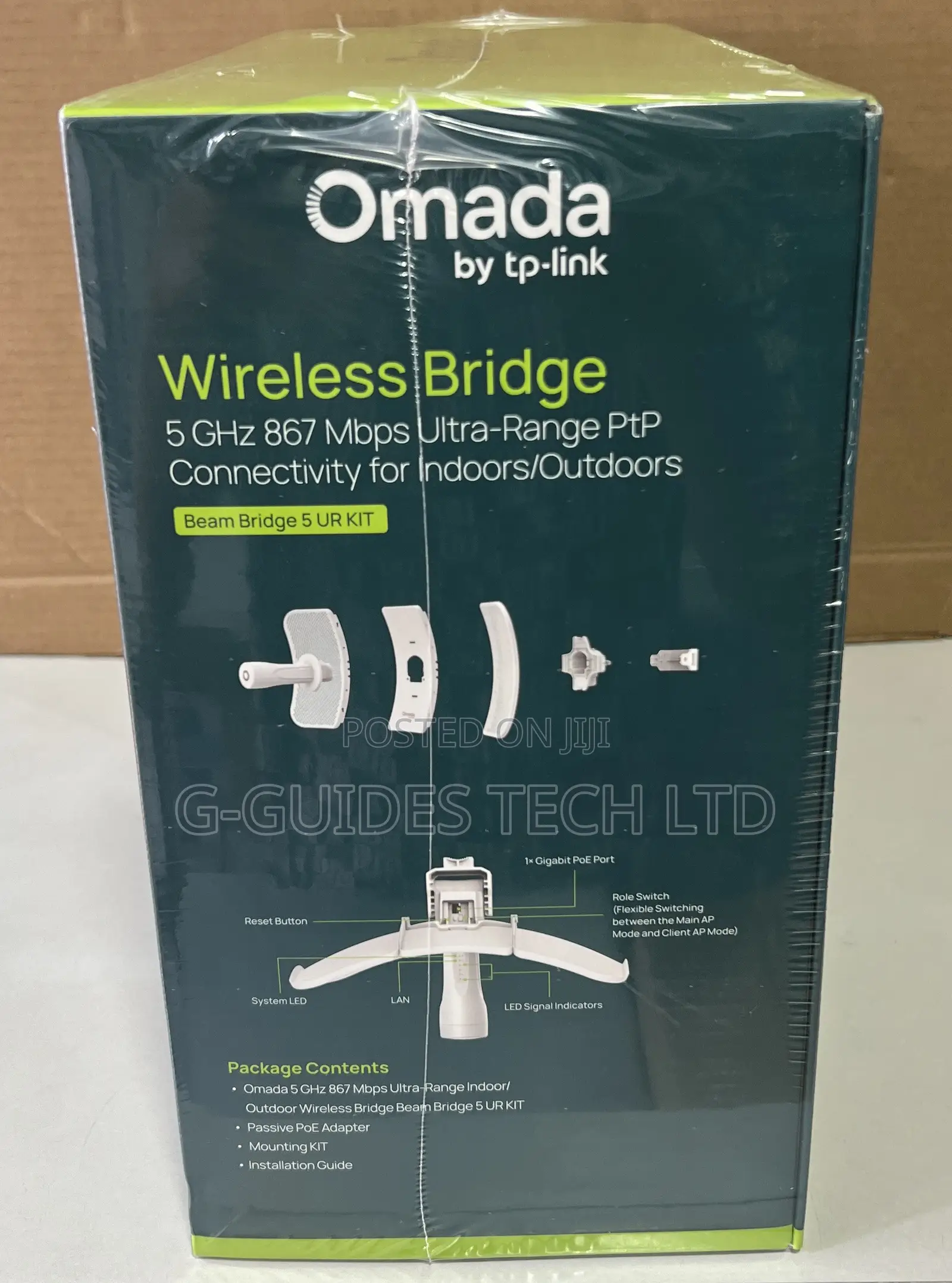 TP-Link Beam Bridge 5 UR KIT 5GHz 867 MBPS Ultra-Range Wireless Bridge