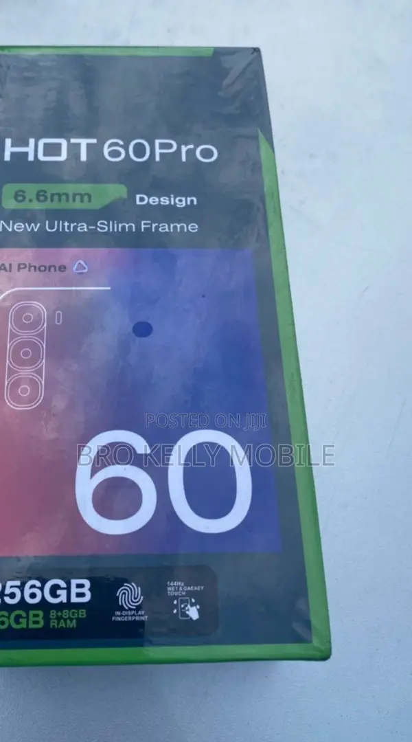 New Infinix Hot 60 Pro 256 GB Blue