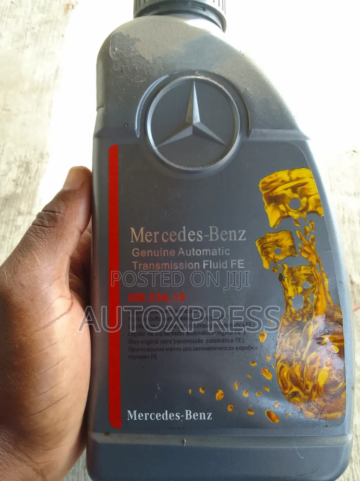 Mercedes-Benz Genuine Automatic Transmission Fluid Fe 1l