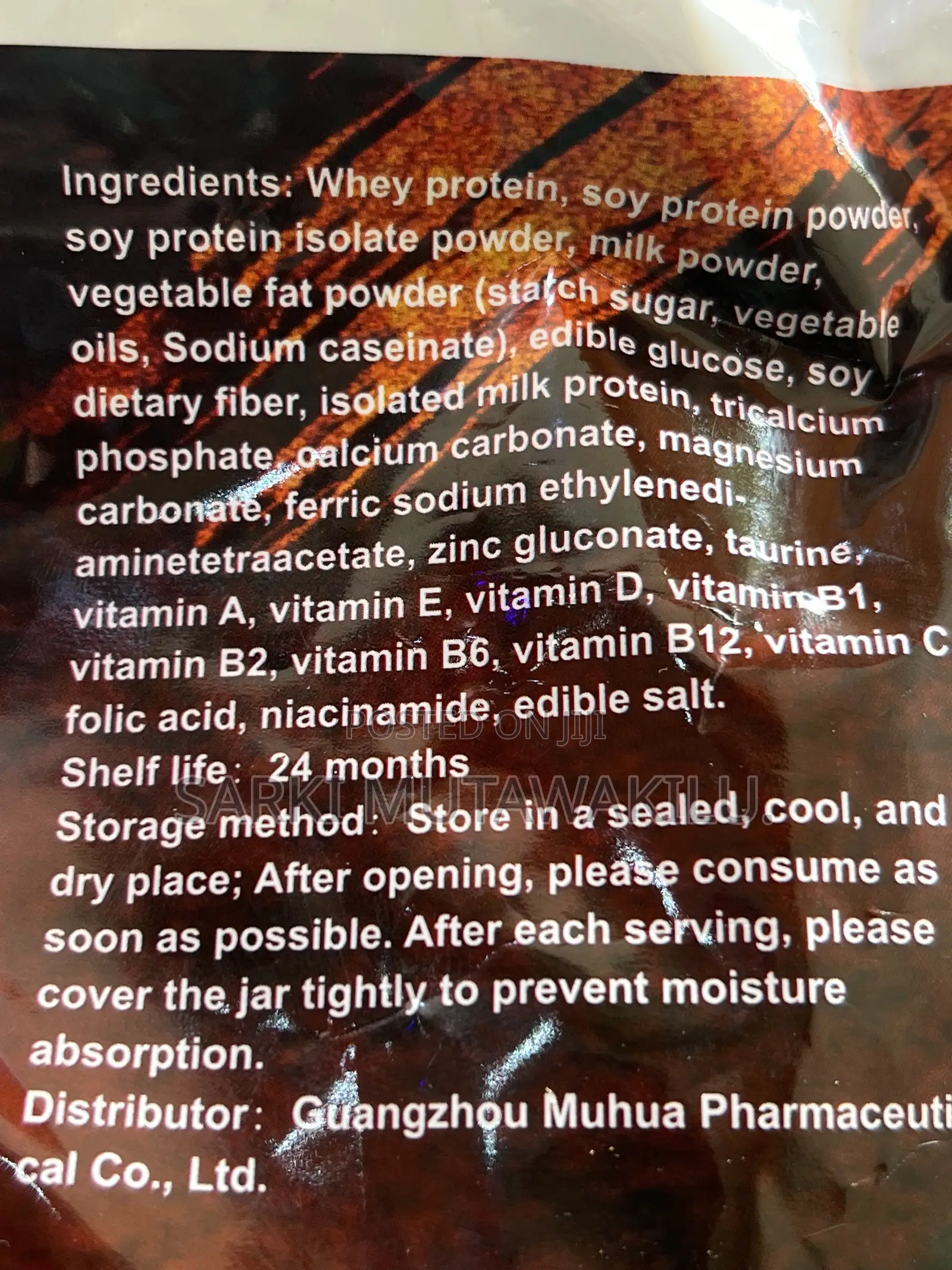 Whey Protein Powder Sachets