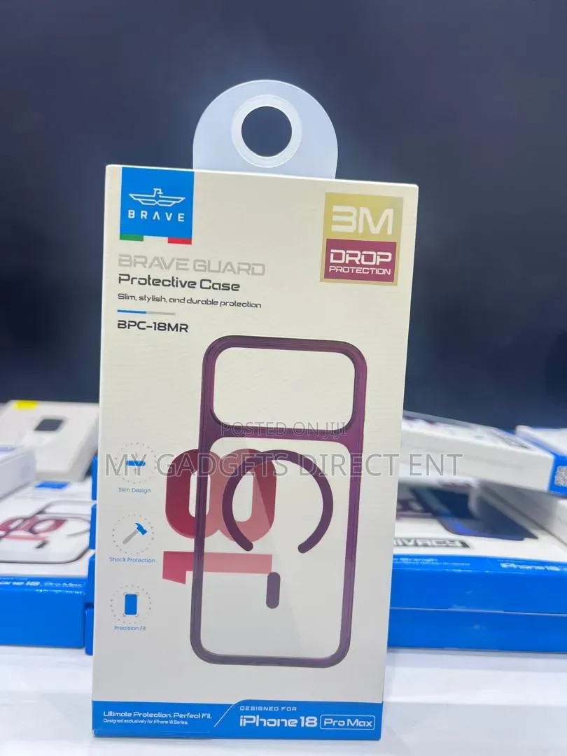 BRAVE Guard iPhone 18 Pro Max MagSafe Protective Case – Clear