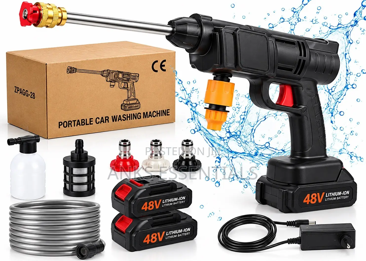 Portable 48V Battery Pressure Cleaning Machine