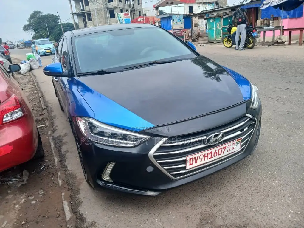 Hyundai Elantra 2017 Blue