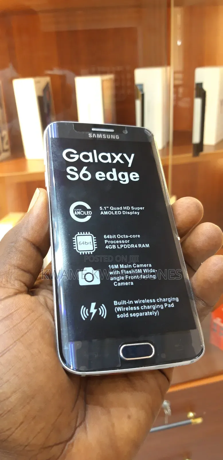 New Samsung Galaxy S6 edge 32 GB Blue