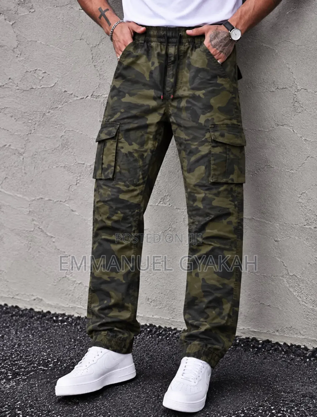 Karmo Side-Pocket Bumper Trousers