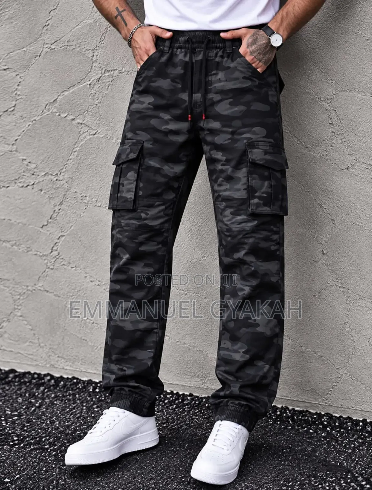 Karmo Side-Pocket Bumper Trousers