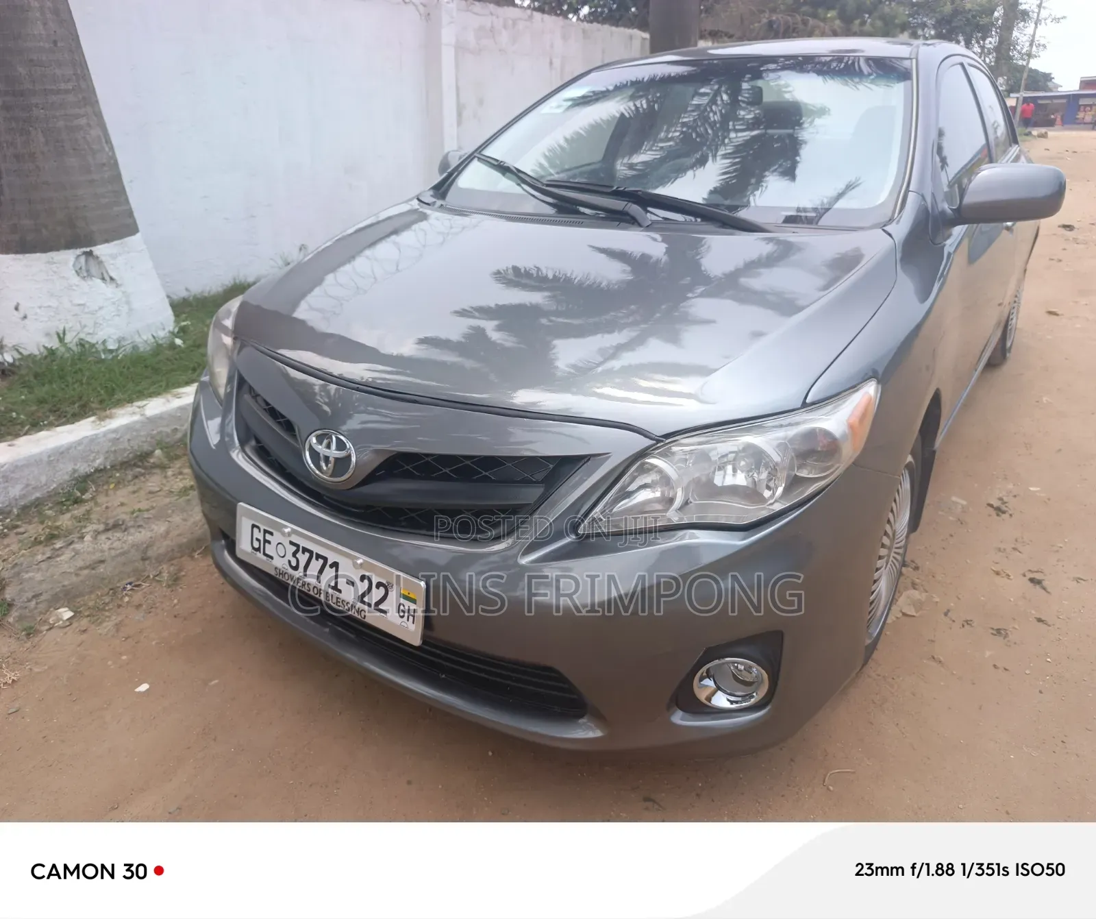 Toyota Corolla 2012 Gray
