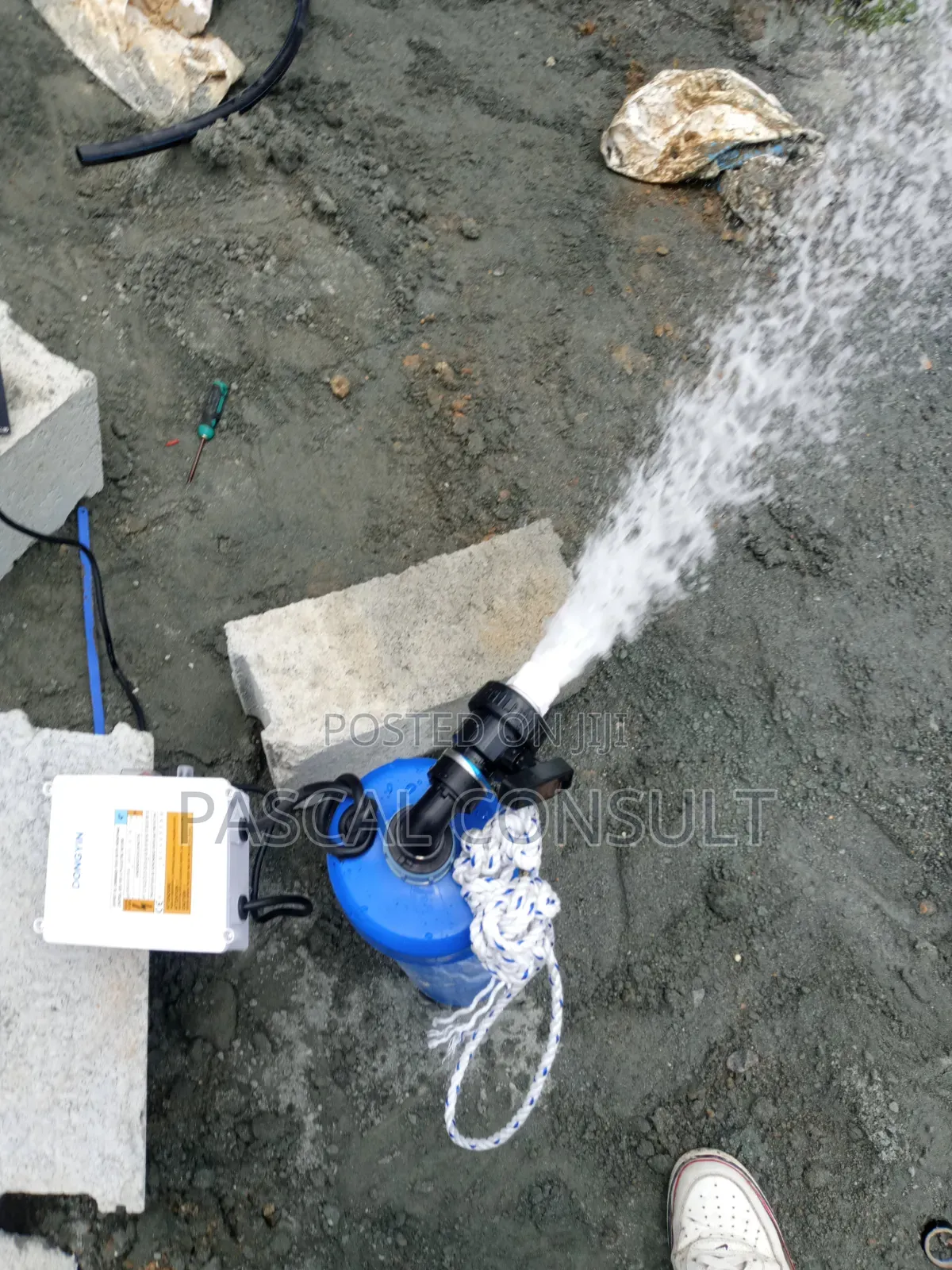 Sowutuom, Omanjor Borehole Drilling