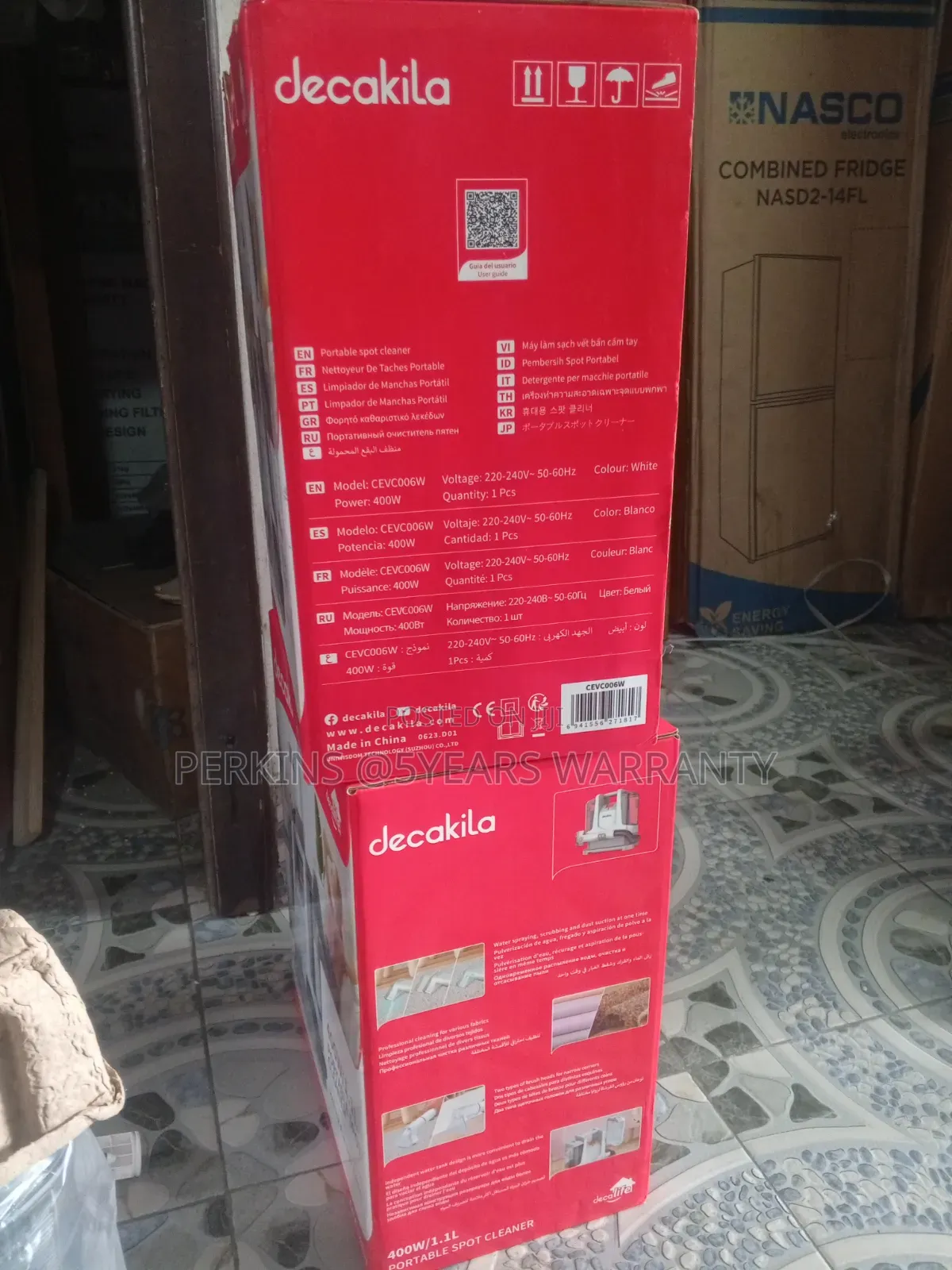 Best Way Decakila Portable Spot Cleaner