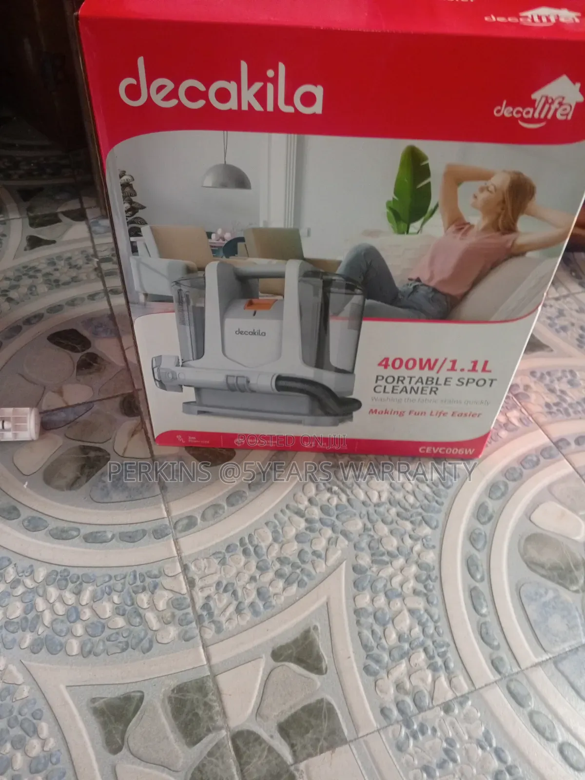 Best Way Decakila Portable Spot Cleaner