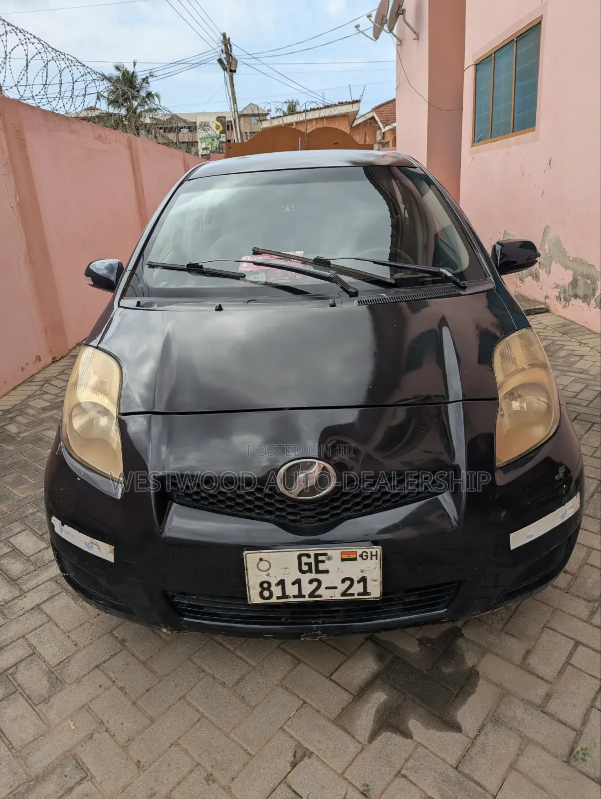 Toyota Vitz 1.0 FWD 5dr 2008 Black
