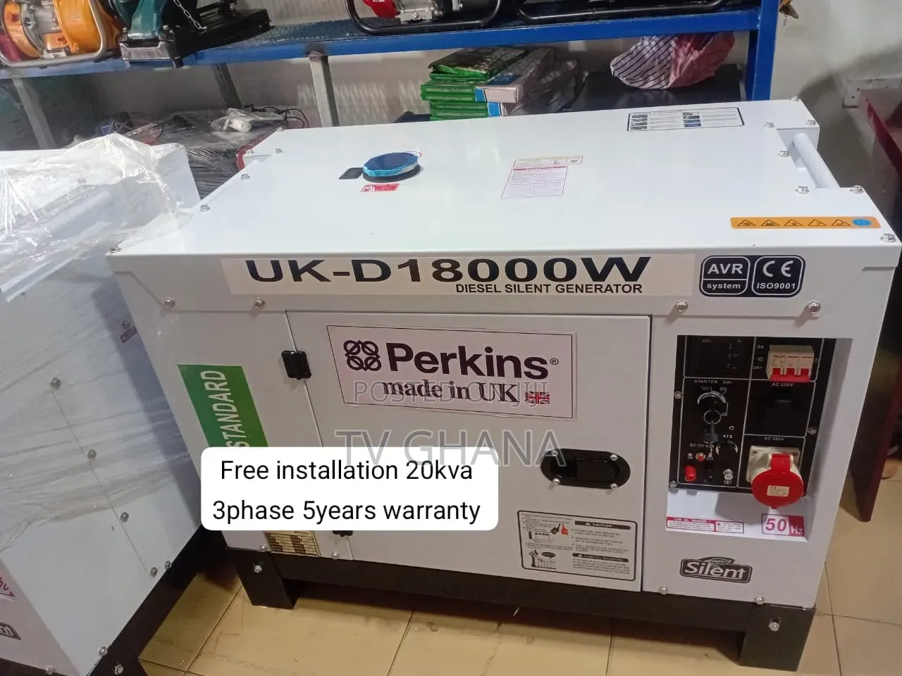 Get Reliable Backup Power With a Perkins 20kVA Generator20kva