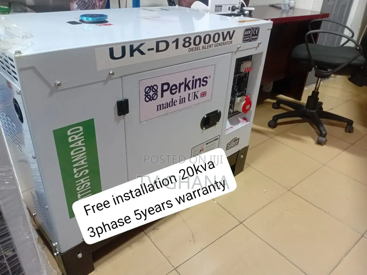 Get Reliable Backup Power With a Perkins 20kVA Generator20kva