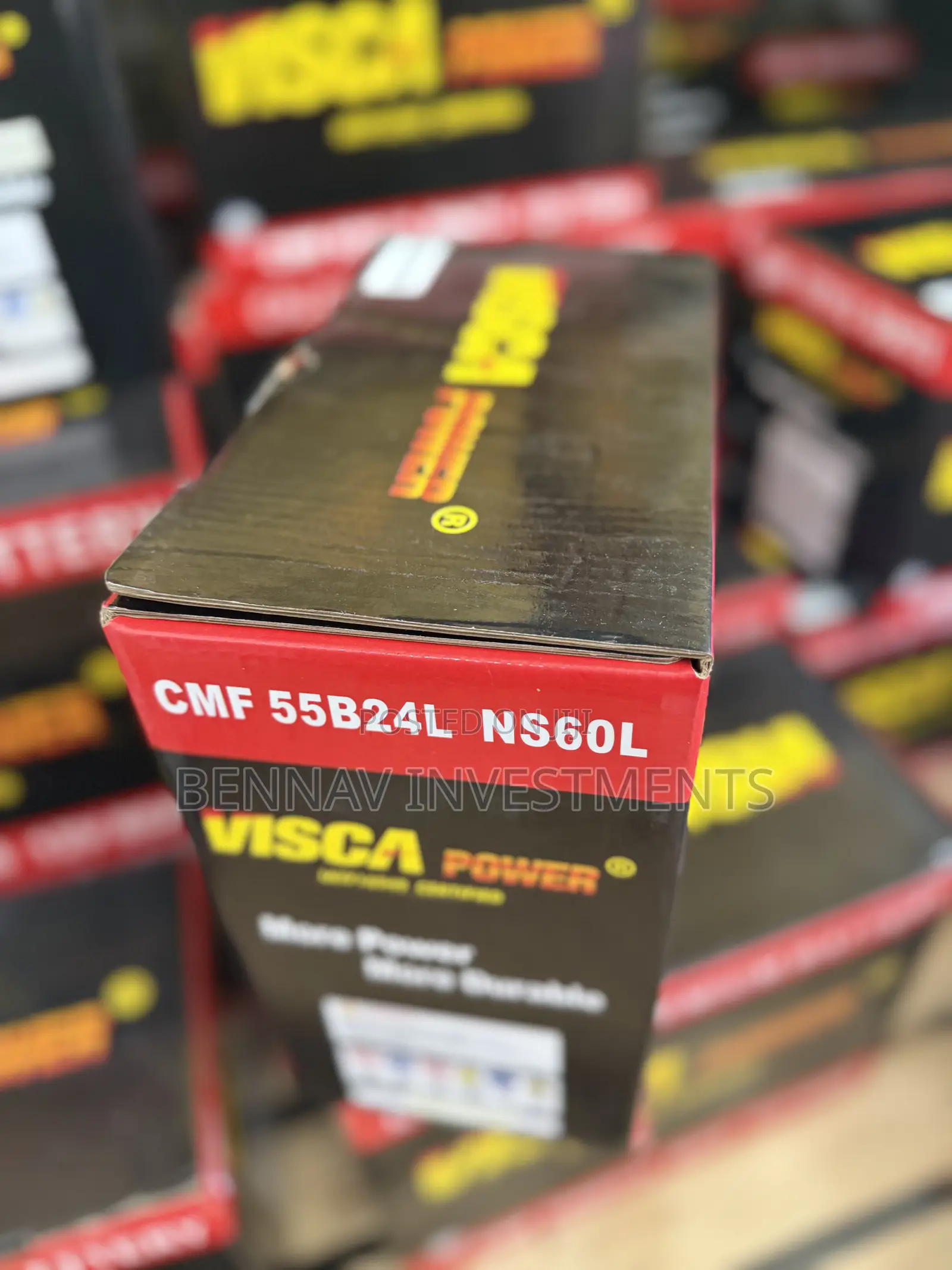 Visca Power 11 Plates Battery 12v 45ah Big Terminal