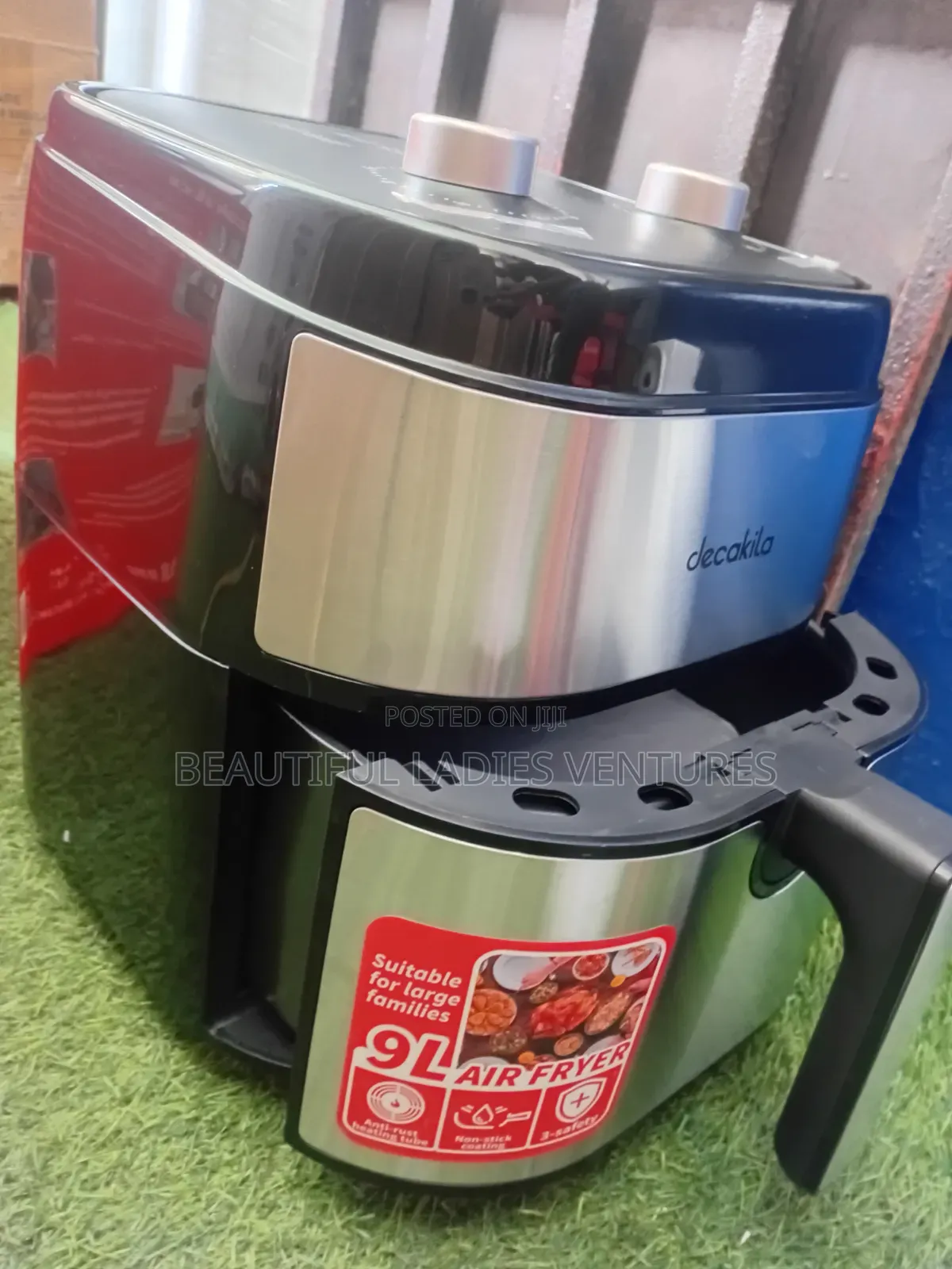 Non Stick Air Fryer 9L Brand New Decakila