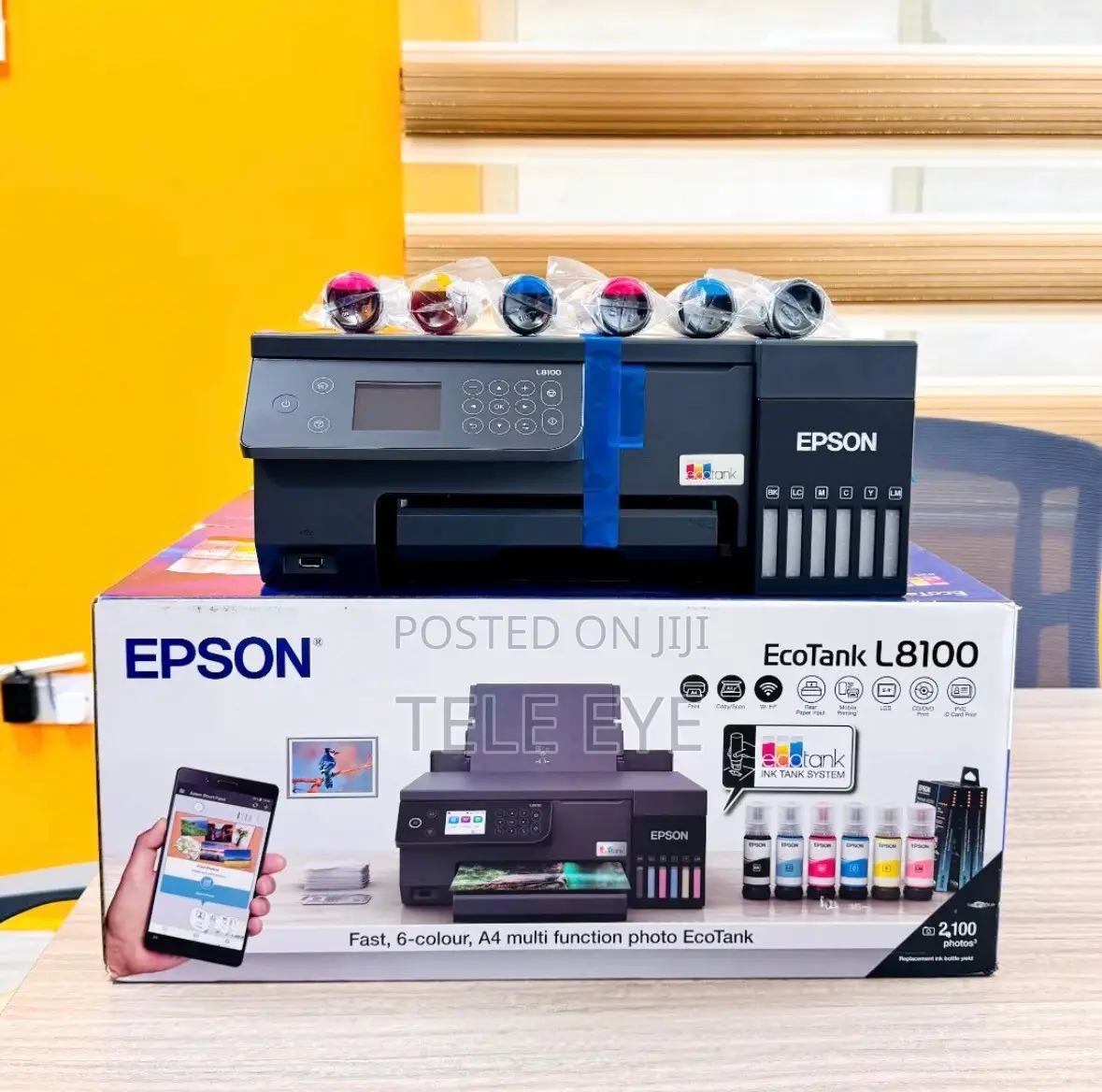 Epson L8100 A4 Photo Ink Tank Printer