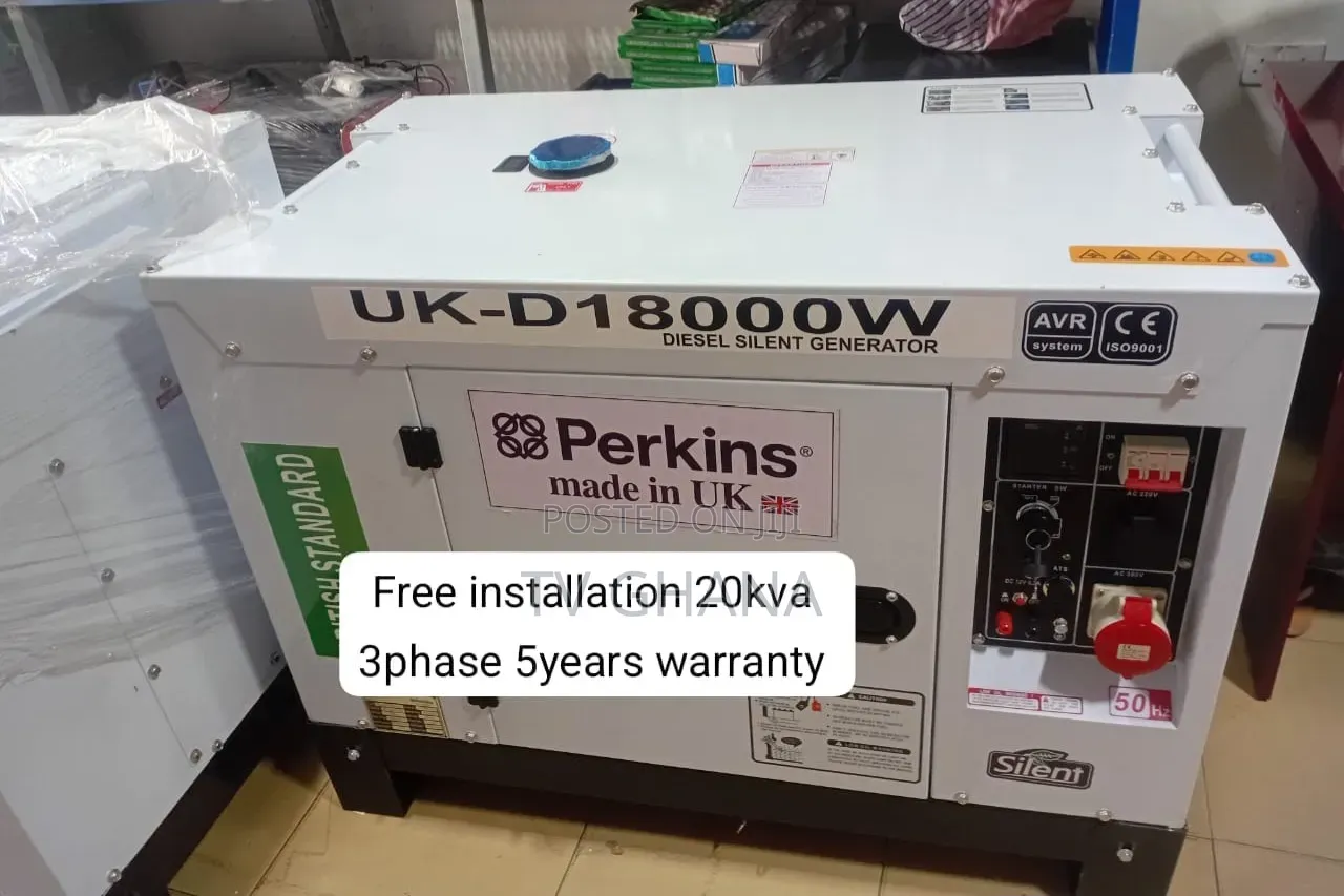 Reliable Perkins 20kVA Generator for Homes Businesses20kva